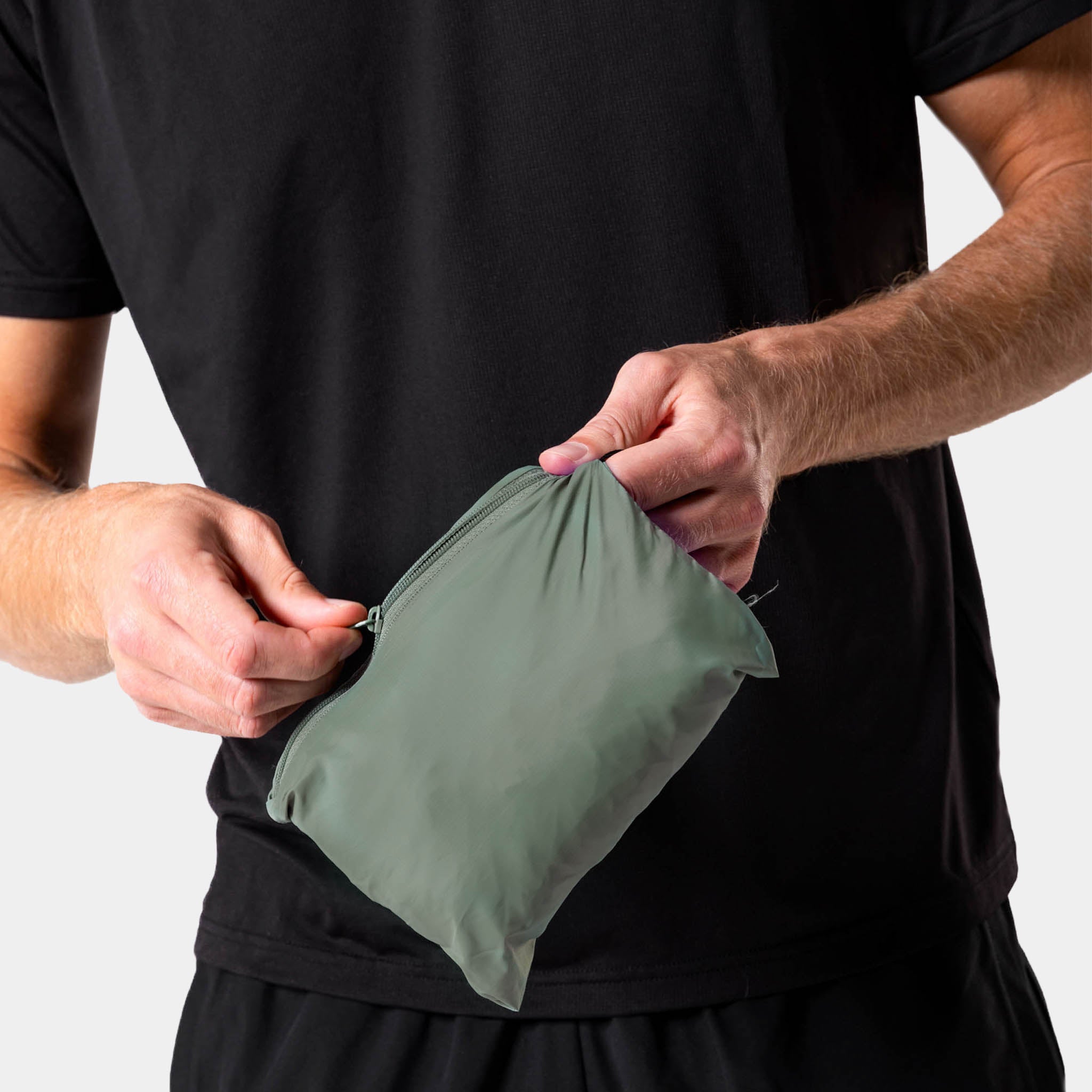 liiteGuard AERO-TECH WINDBREAKER (MEN) Top Grey green