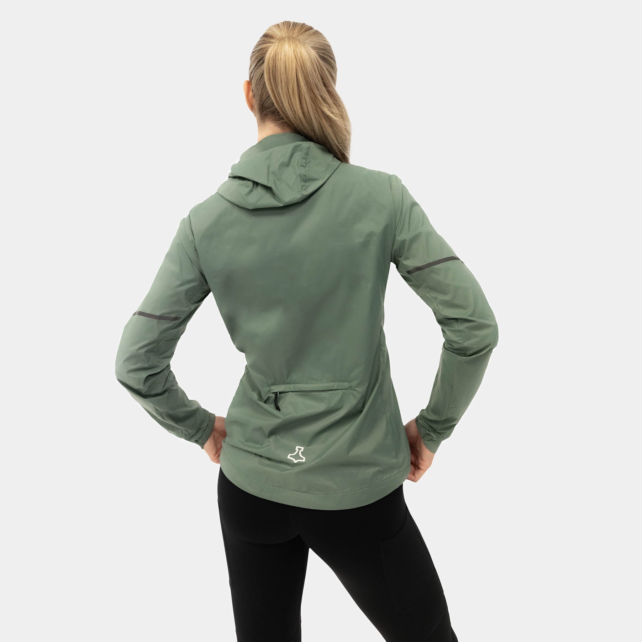 liiteGuard AERO-TECH WINDBREAKER (WOMEN) Top Grey green