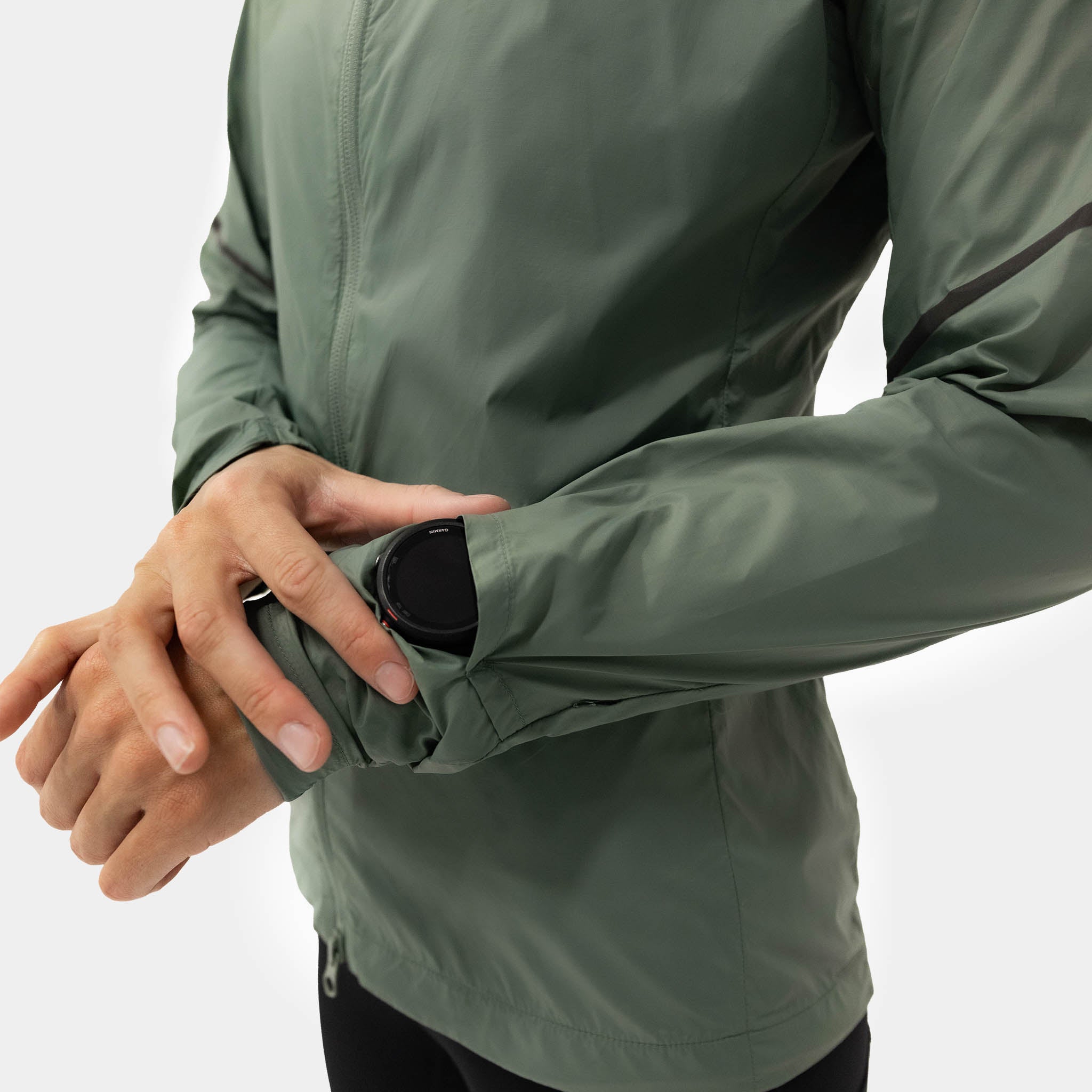 liiteGuard AERO-TECH WINDBREAKER (WOMEN) Top Grey green