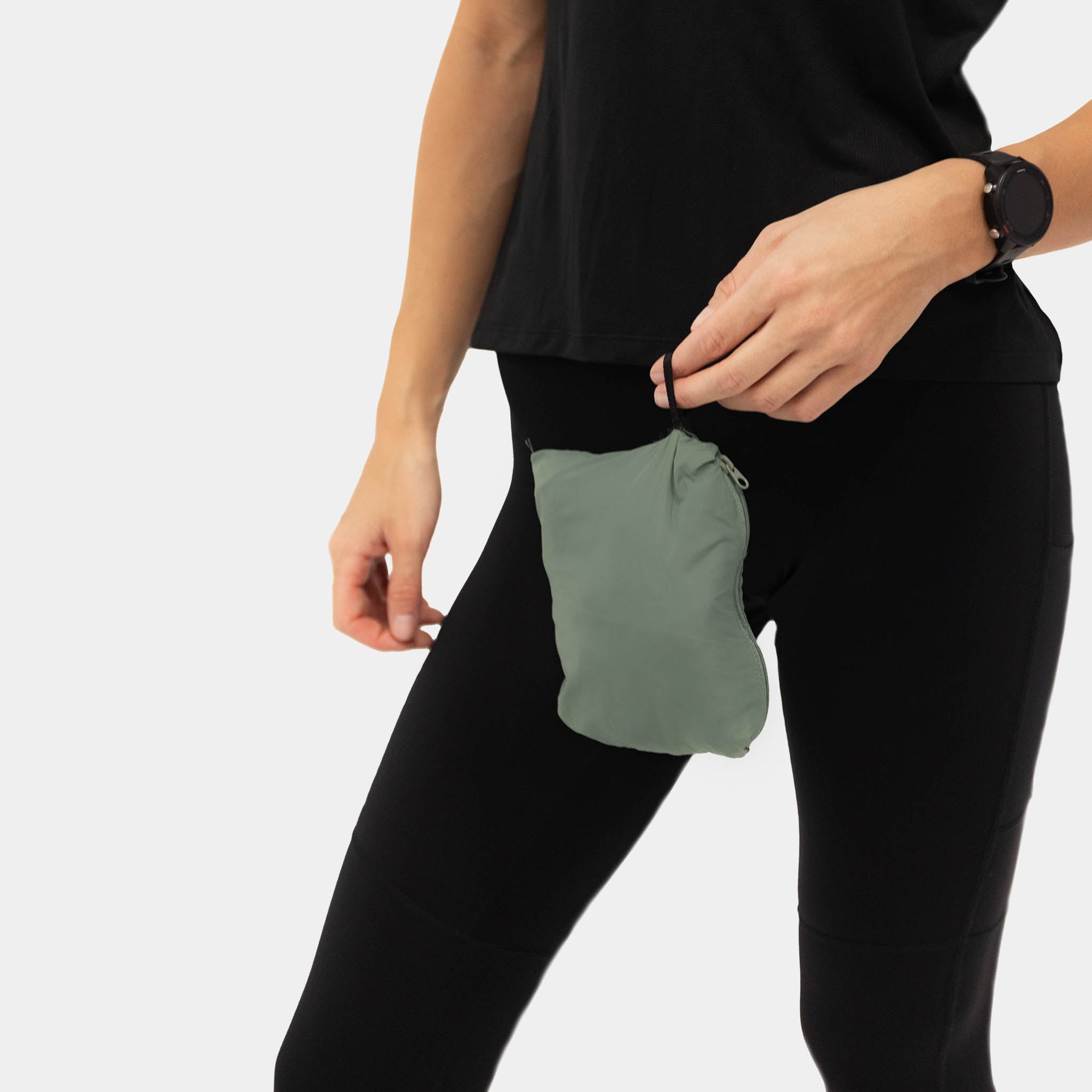 liiteGuard AERO-TECH WINDBREAKER (WOMEN) Top Grey green