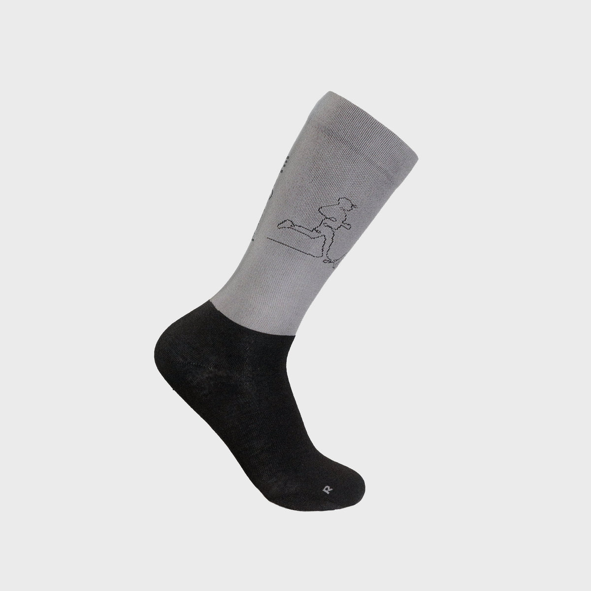 liiteGuard EVERYDAY MERINO SOCK Medium socks Black/Grey
