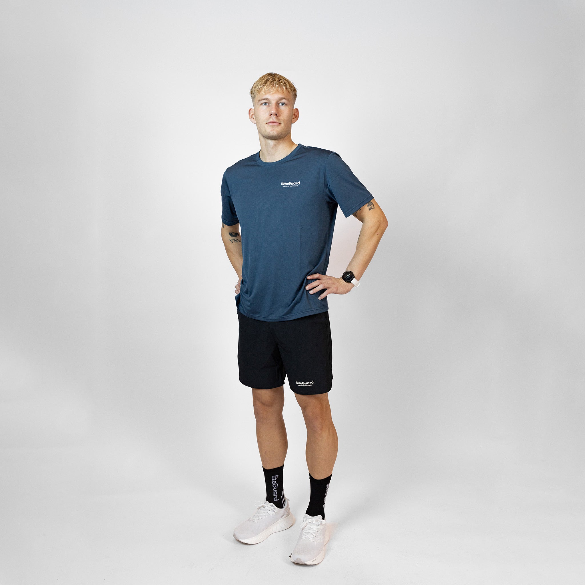 liiteGuard GLU-TECH 2IN1 SHORTS (MEN) Shorts BLACK