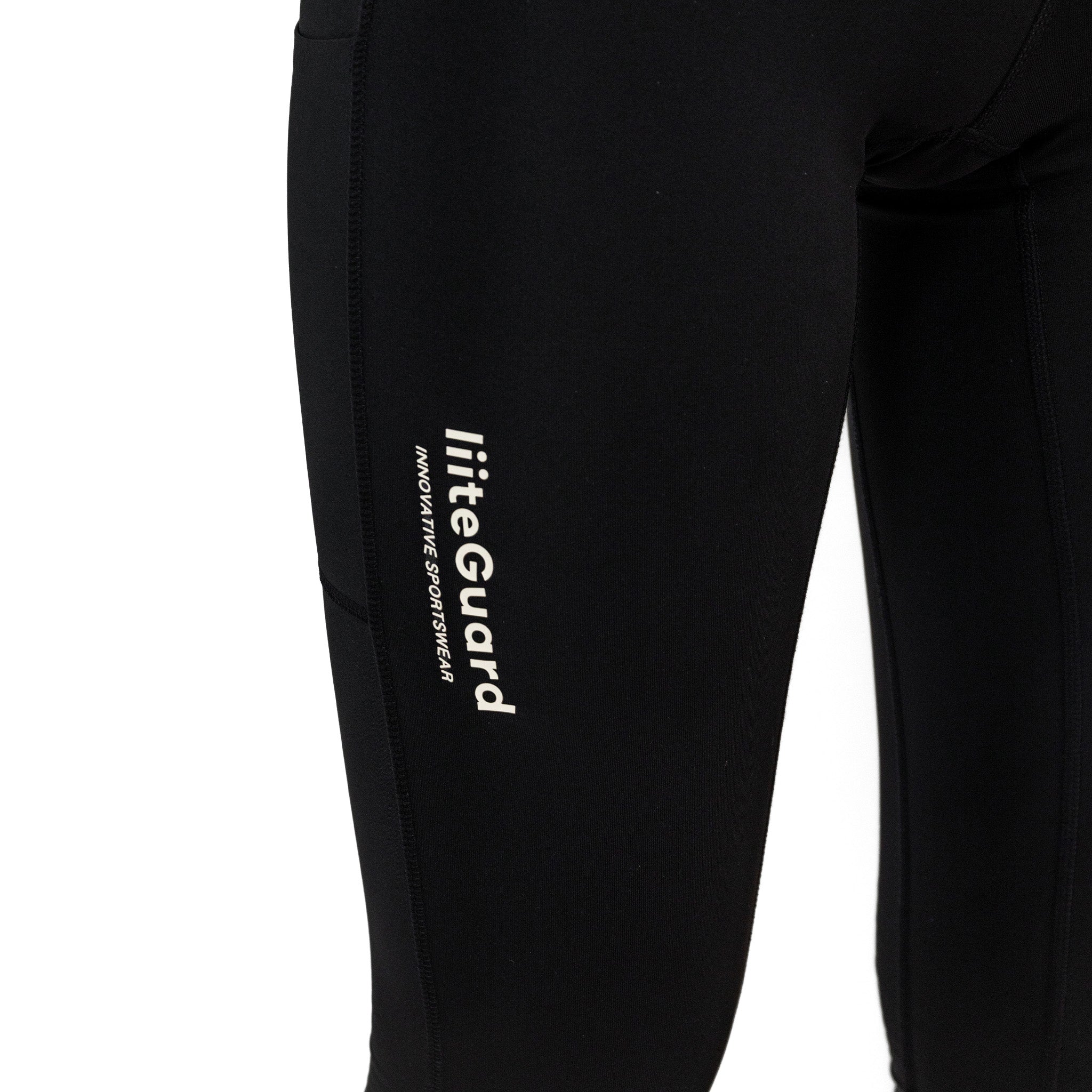 liiteGuard GLU-TECH HOT LONG TIGHTS (WOMEN) Long tights BLACK