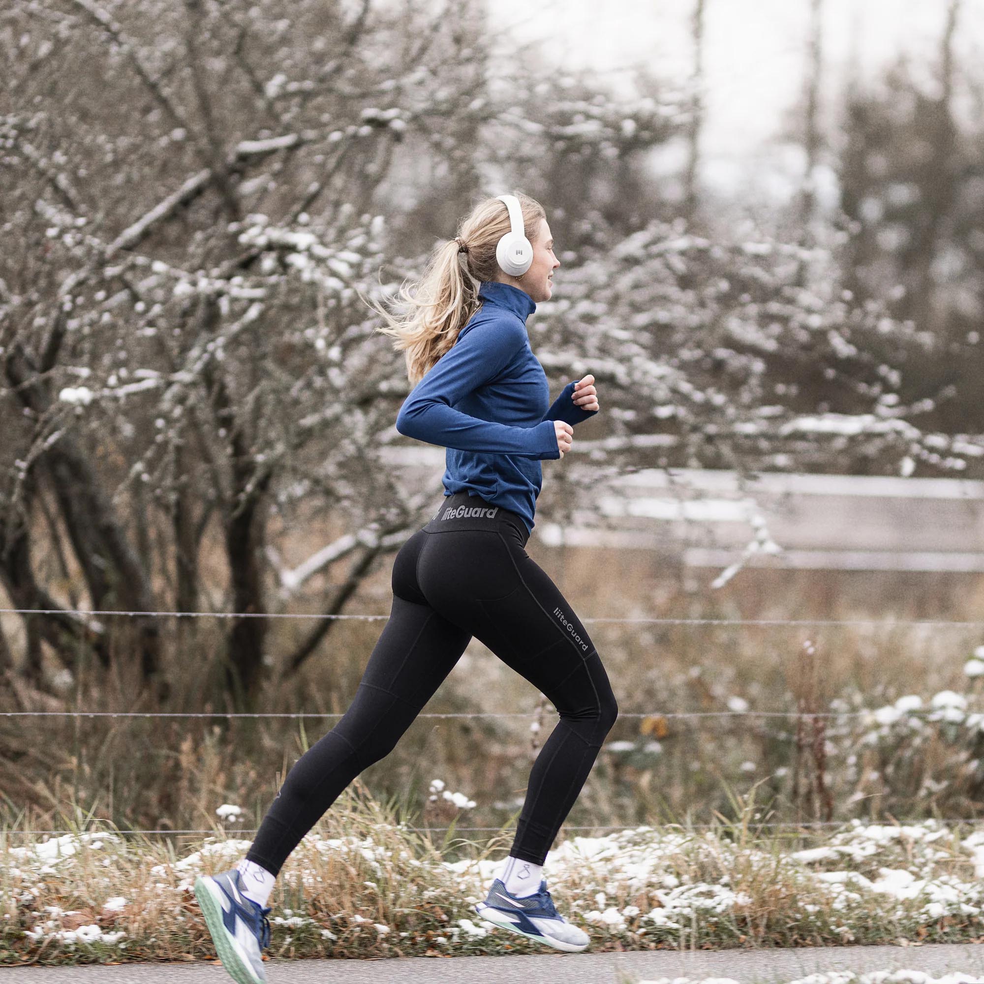 liiteGuard GLU-TECH HOT LONG TIGHTS (WOMEN) Long tights BLACK