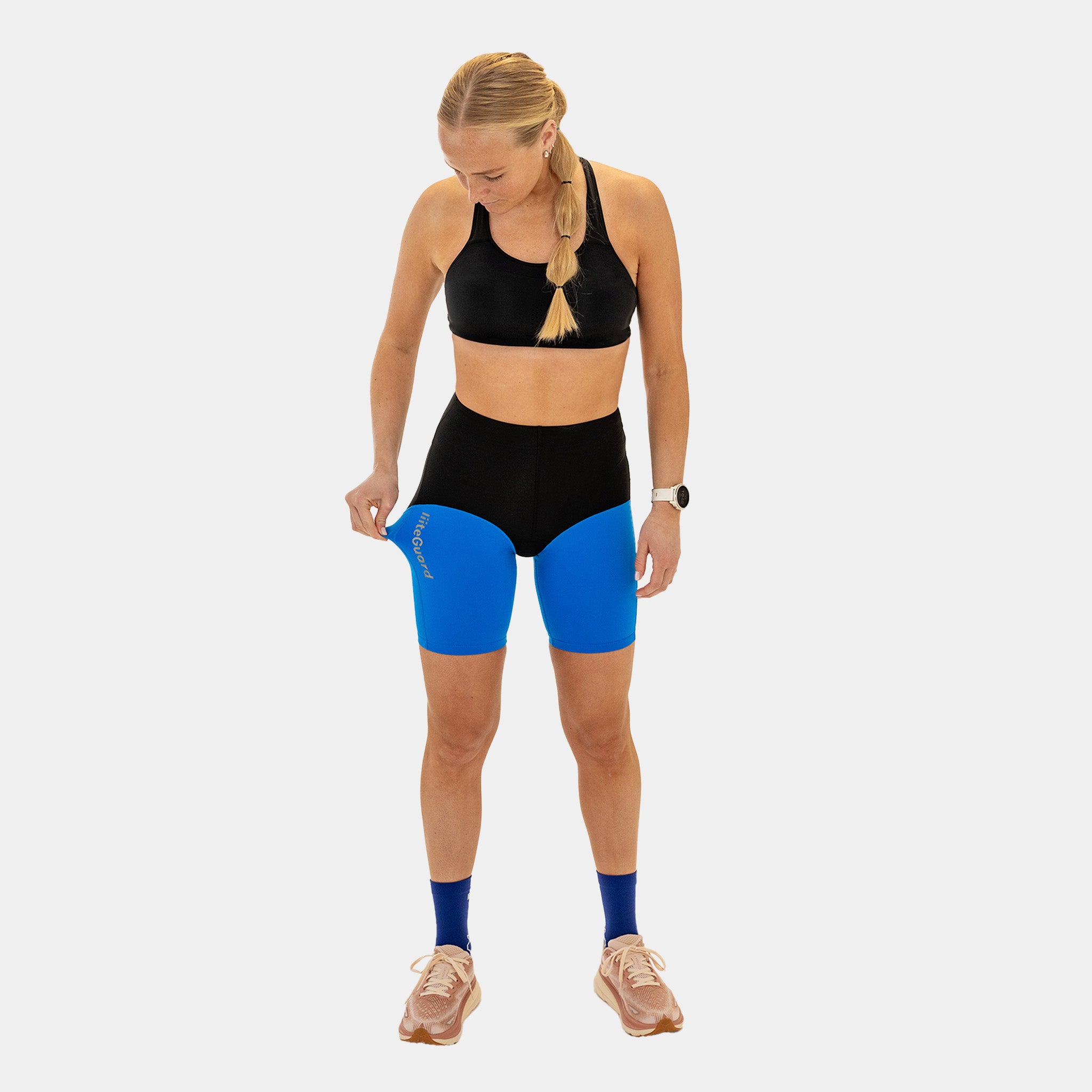 liiteGuard GLU-TECH INNER TIGHTS (WOMEN) Compression tights BLUE