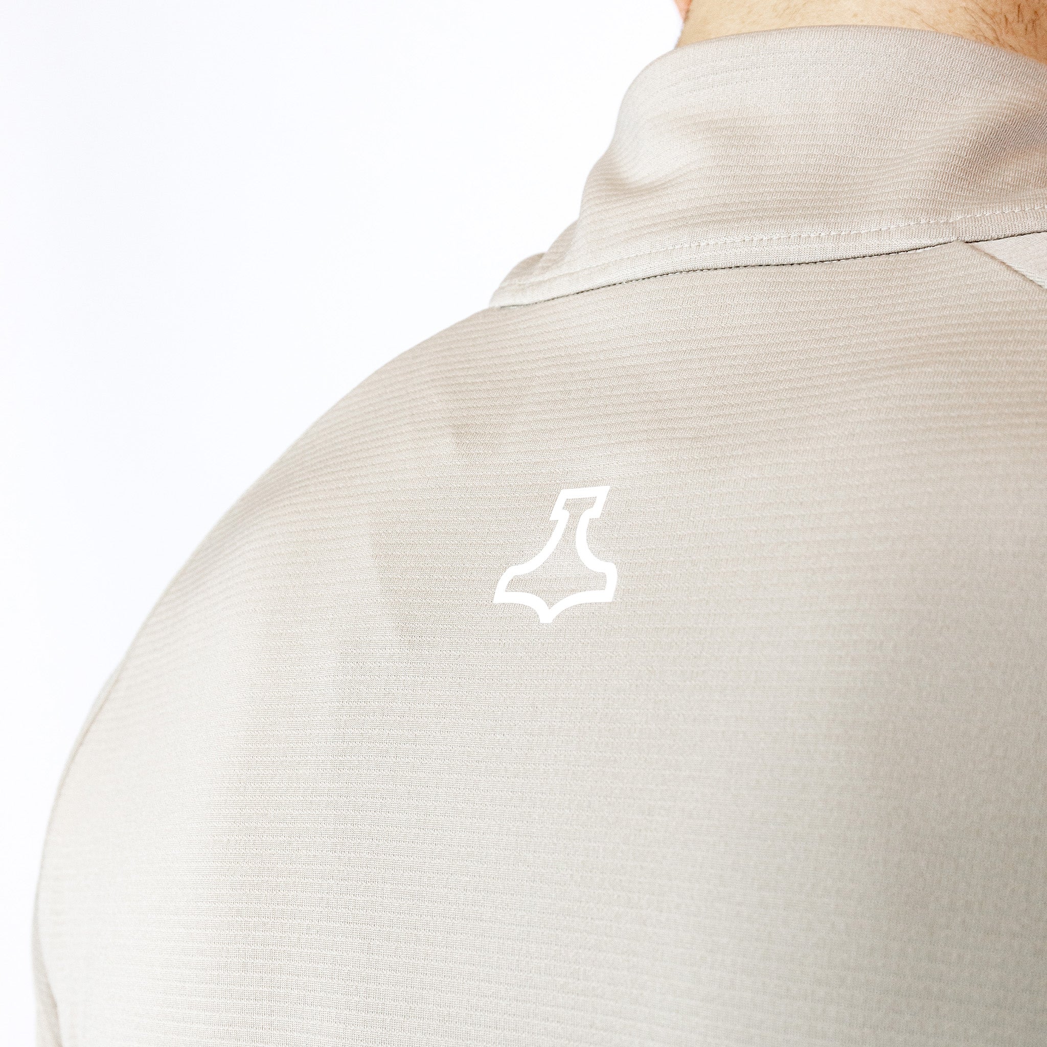 liiteGuard GROUND-TECH 1/4 ZIP SHIRT (MEN) Zippers Beige