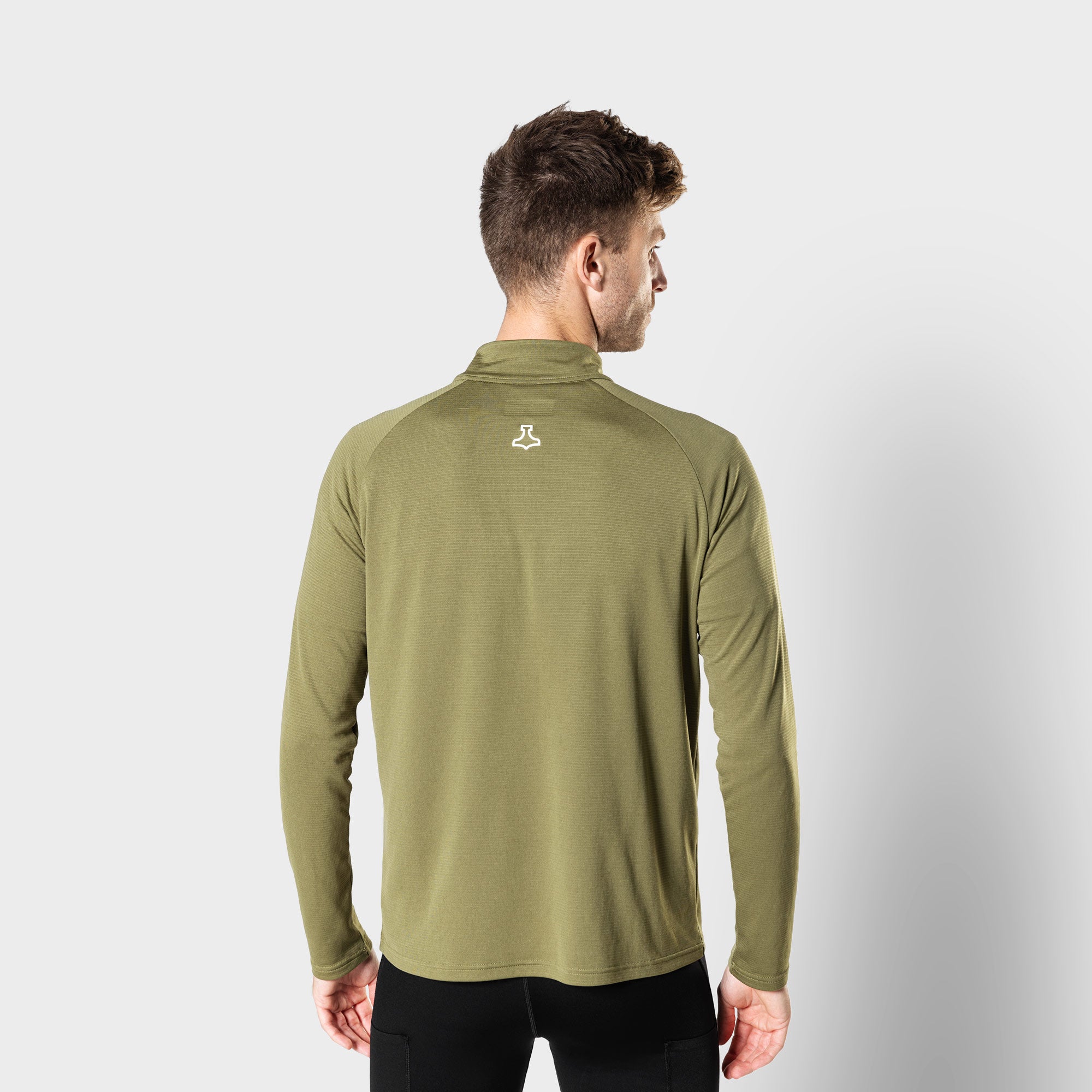 liiteGuard GROUND-TECH 1/4 ZIP SHIRT (MEN) Zippers Dusty Green