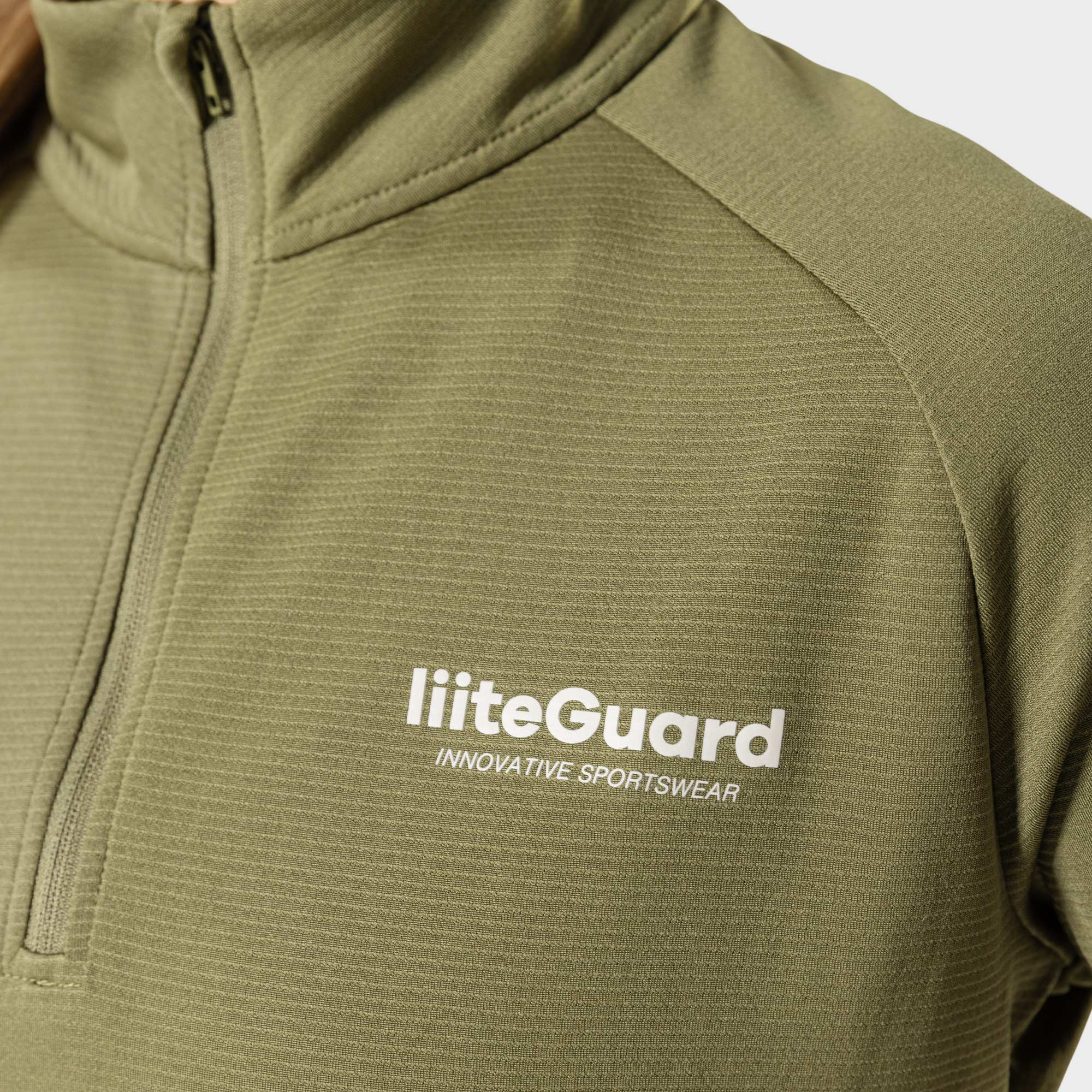liiteGuard GROUND-TECH 1/4 ZIP SHIRT (WOMEN) Zippers Dusty Green