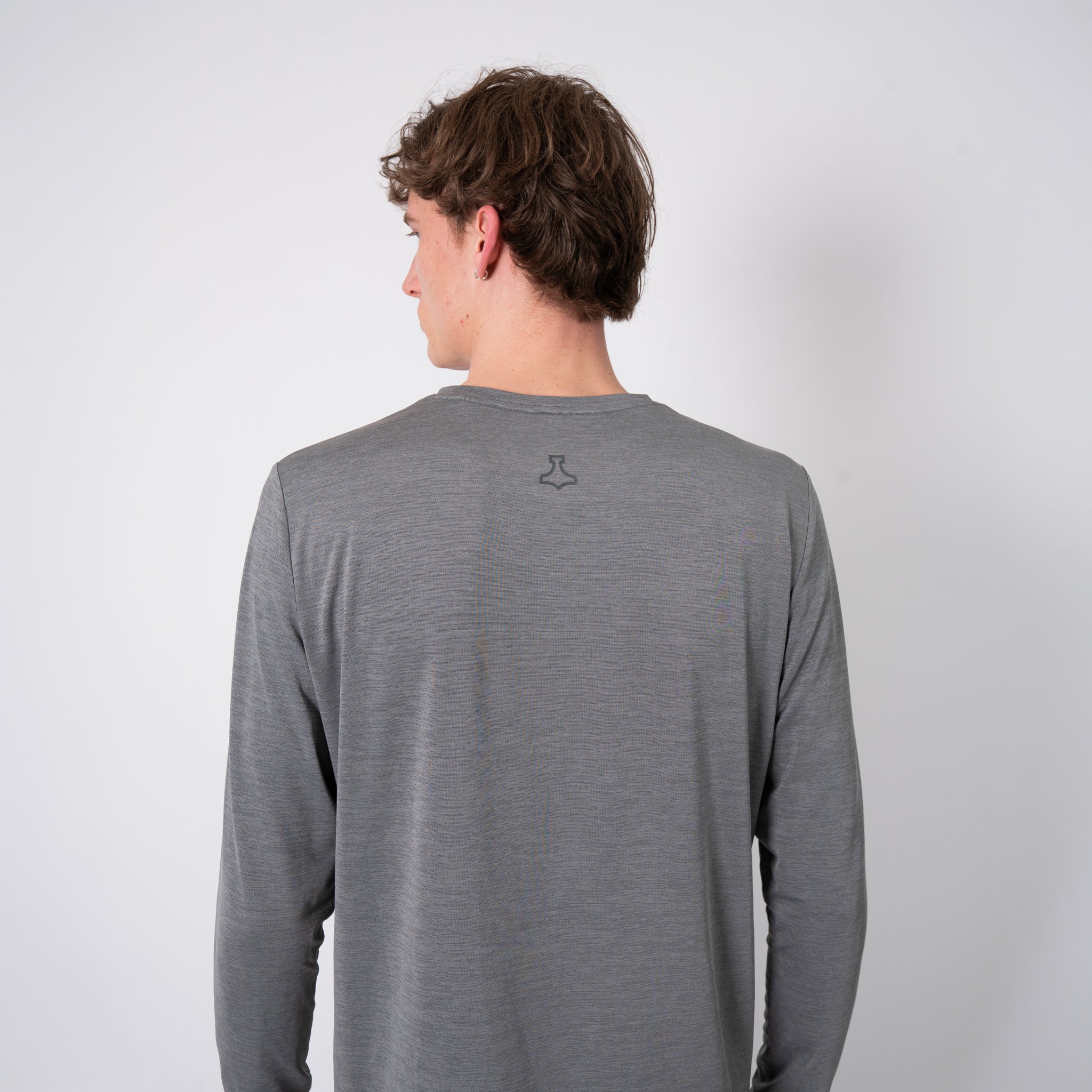 liiteGuard GROUND-TECH LIGHT LS T-SHIRT (MEN) T-shirts Grey Melange