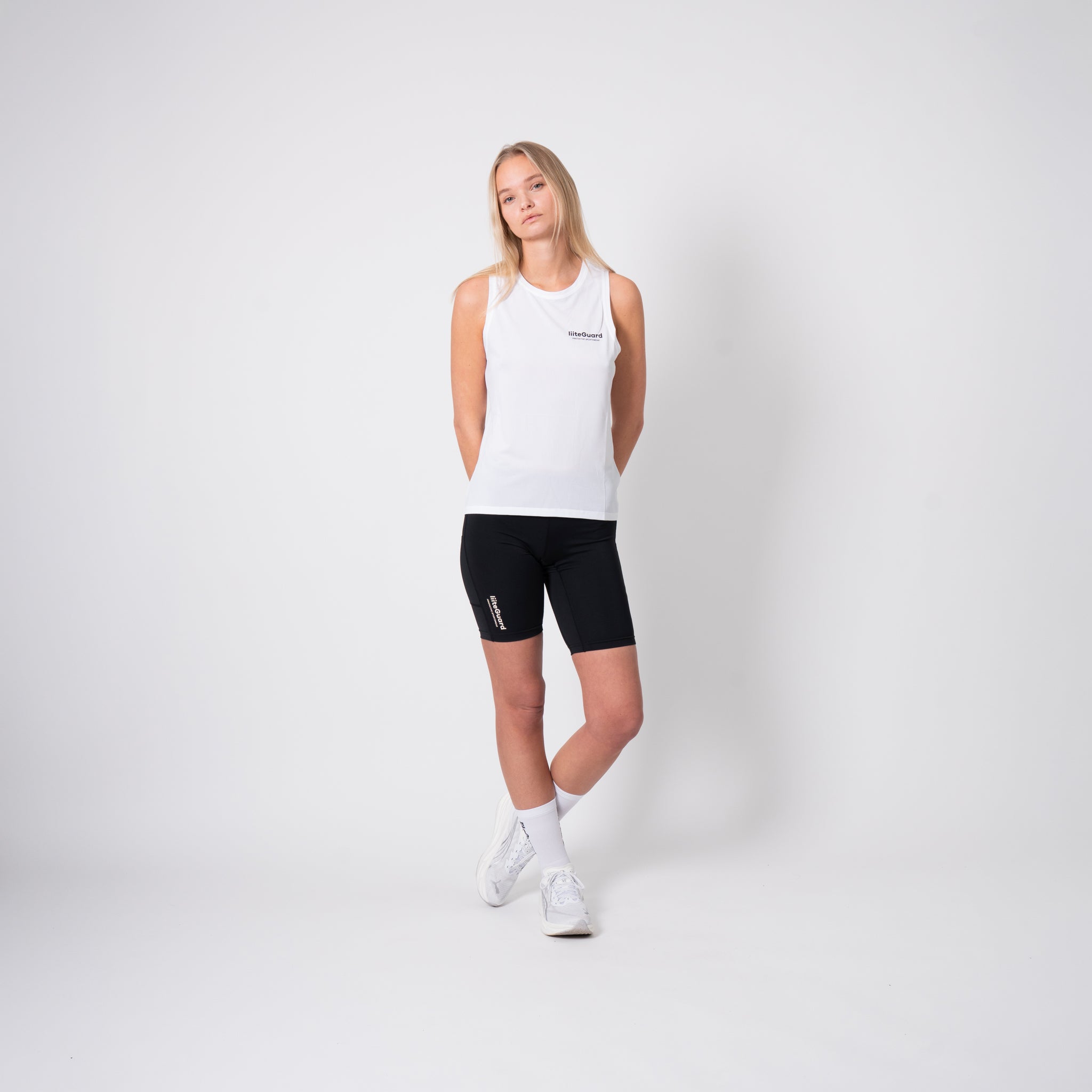 liiteGuard GROUND-TECH SINGLET (WOMEN) Singlet WHITE