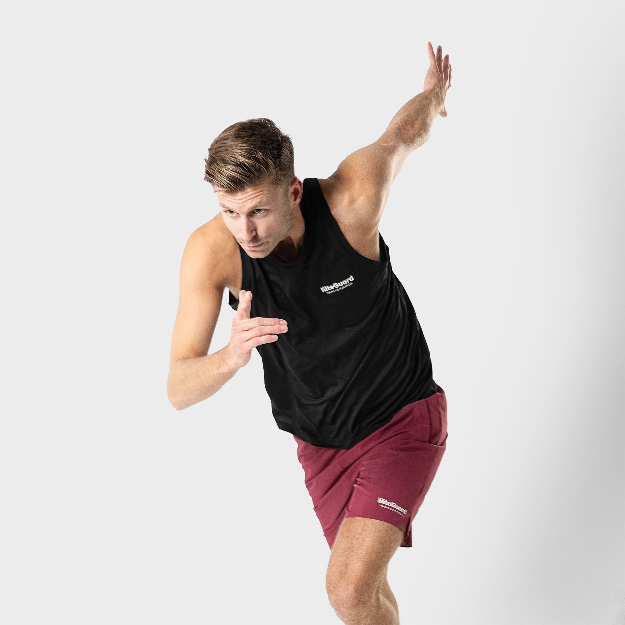 liiteGuard GROUND-TECH SINGLET (MEN) Singlet BLACK