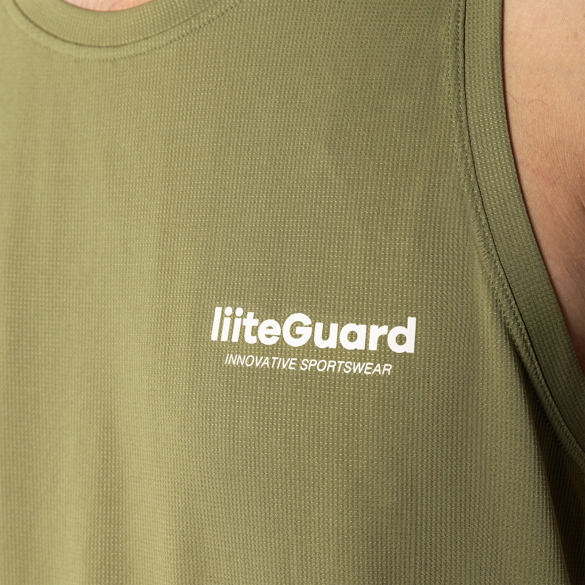 liiteGuard GROUND-TECH SINGLET (MEN) Singlet Dusty Green