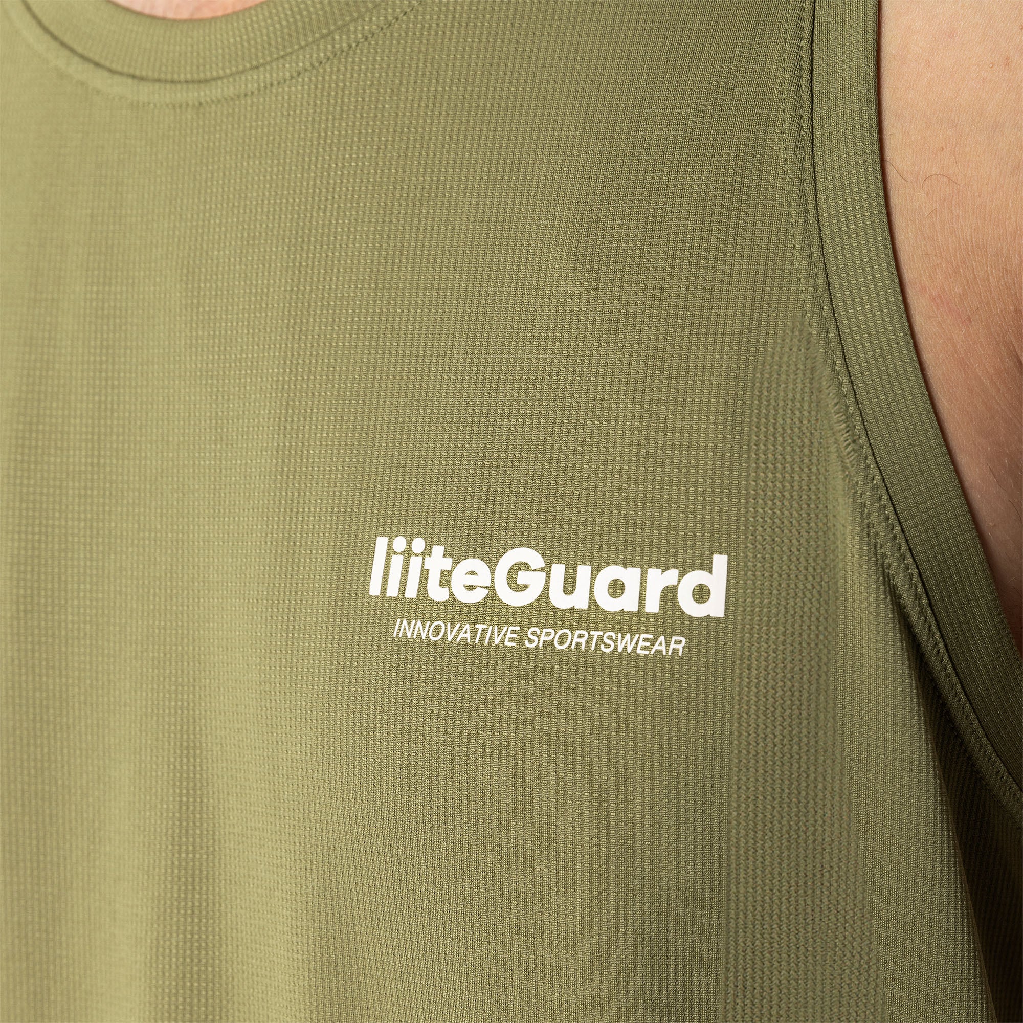 Liiteguard GROUND-TECH Singlet (Men) Singlet Dusty Green