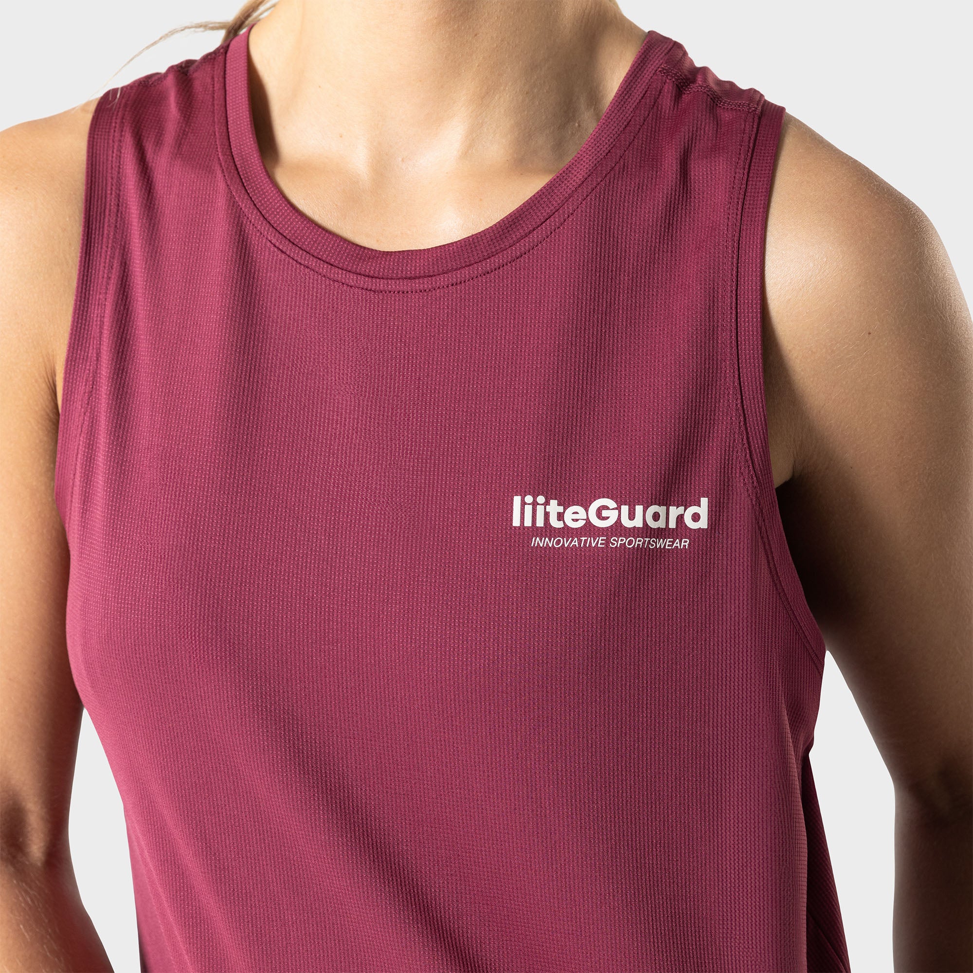 liiteGuard GROUND-TECH SINGLET (WOMEN) Singlet Bordeaux