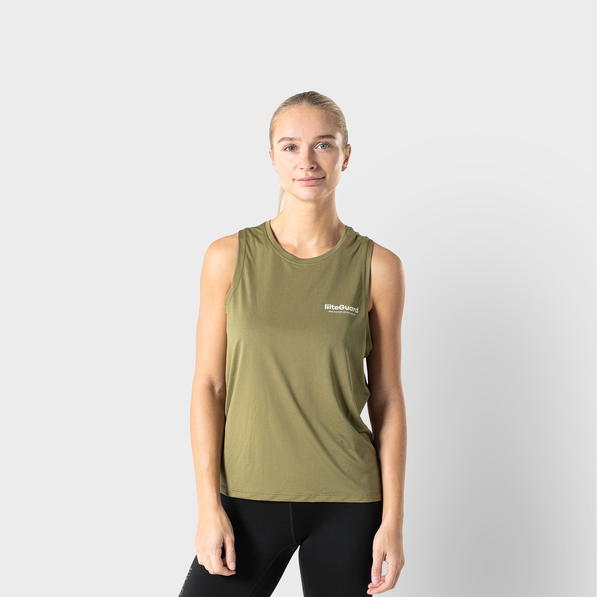 liiteGuard GROUND-TECH SINGLET (WOMEN) Singlet Dusty Green