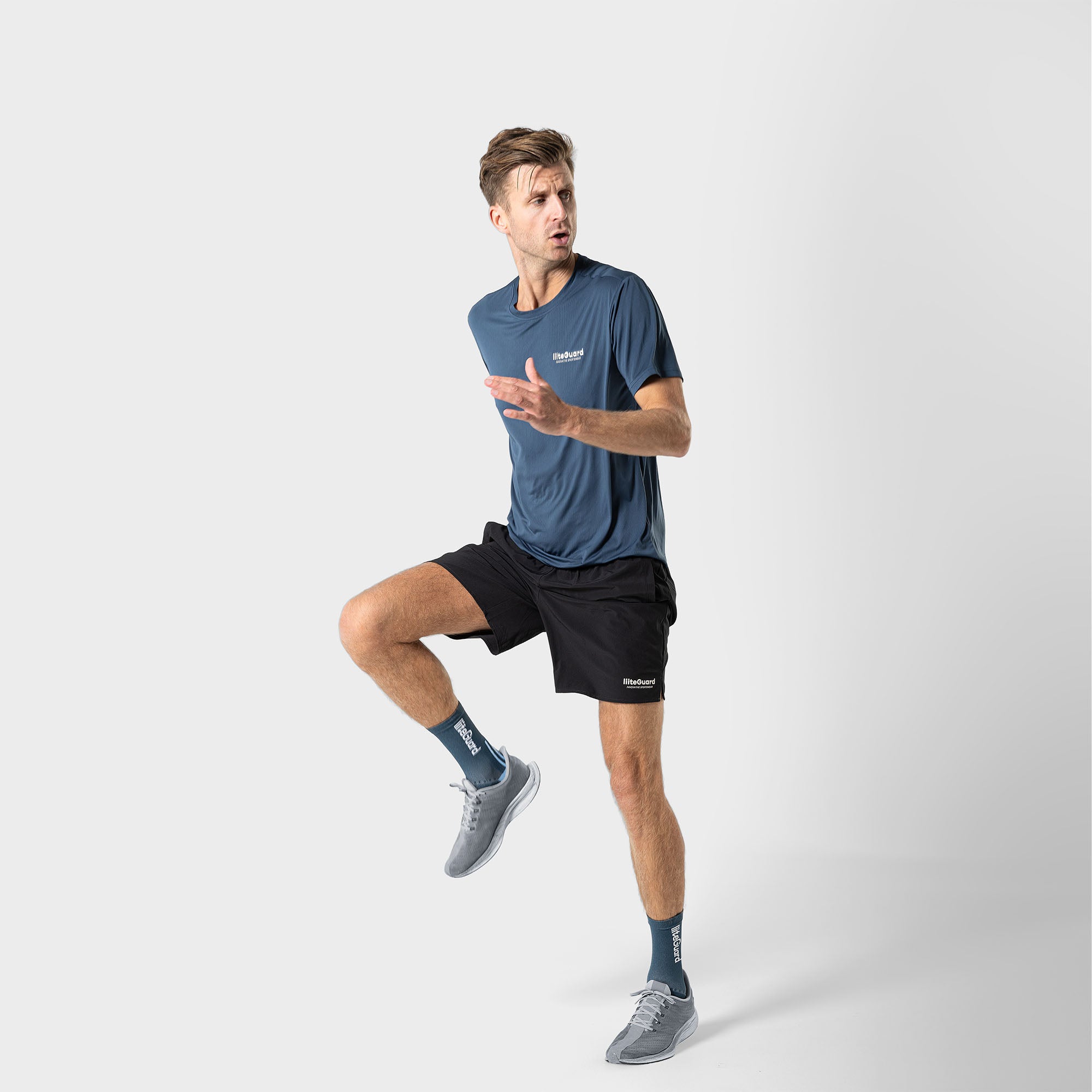 liiteGuard GROUND-TECH T-SHIRT (MEN) T-shirts Dark Navy Blue