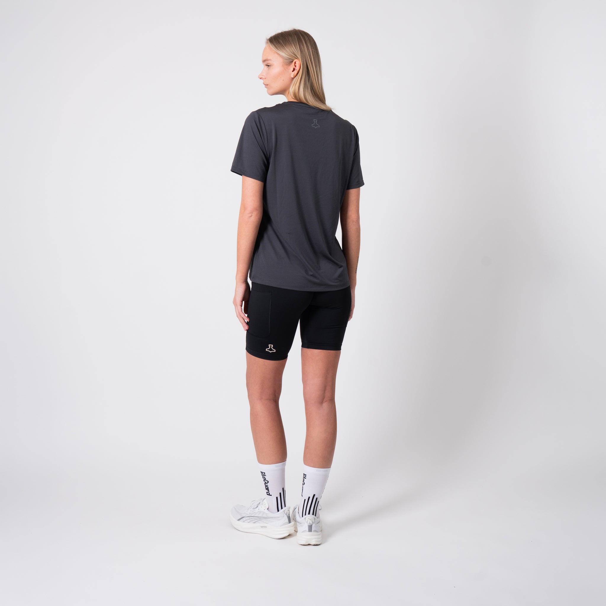 liiteGuard GROUND-TECH T-SHIRT (WOMEN) T-shirts Ebony/Dark Grey
