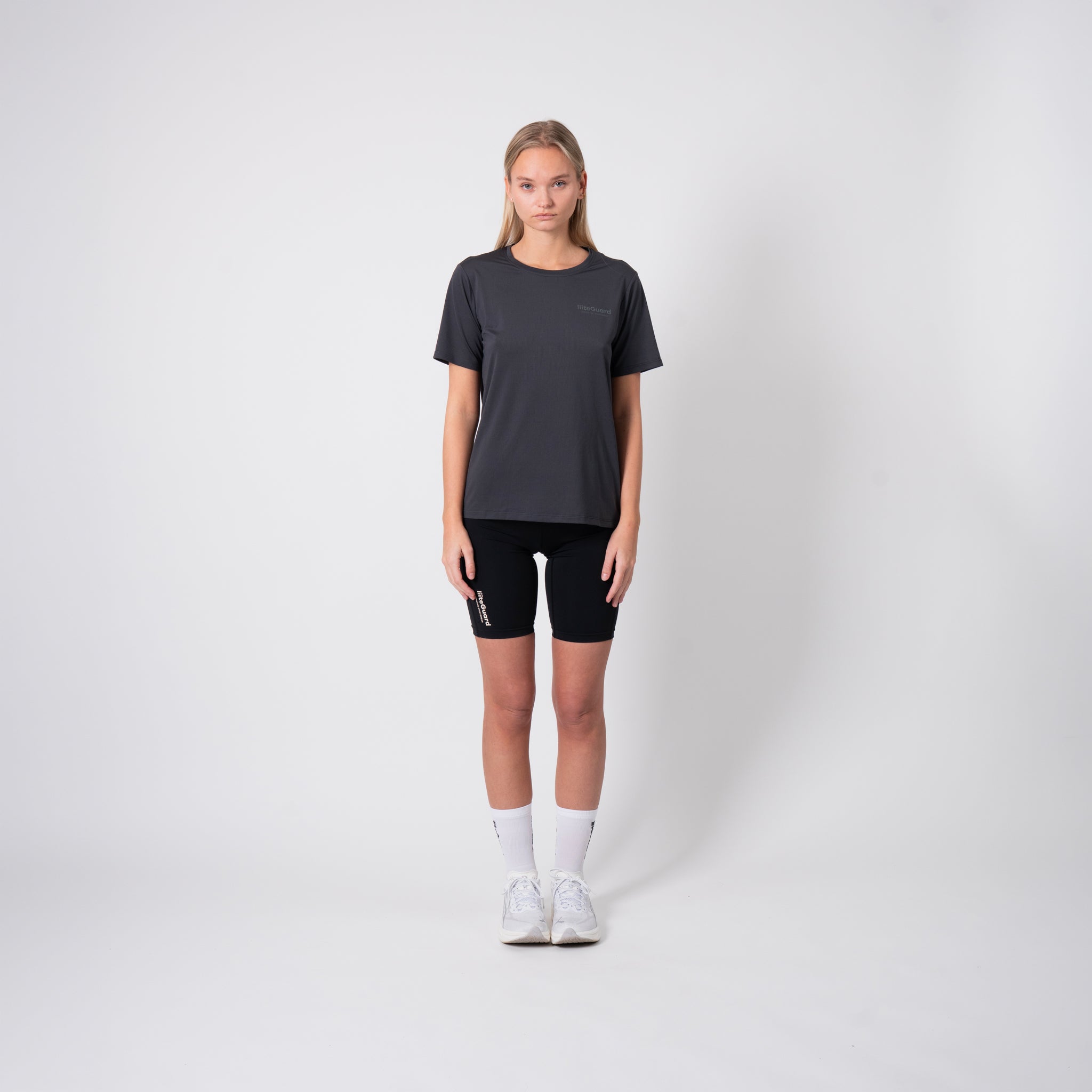 liiteGuard GROUND-TECH T-SHIRT (WOMEN) T-shirts Ebony/Dark Grey