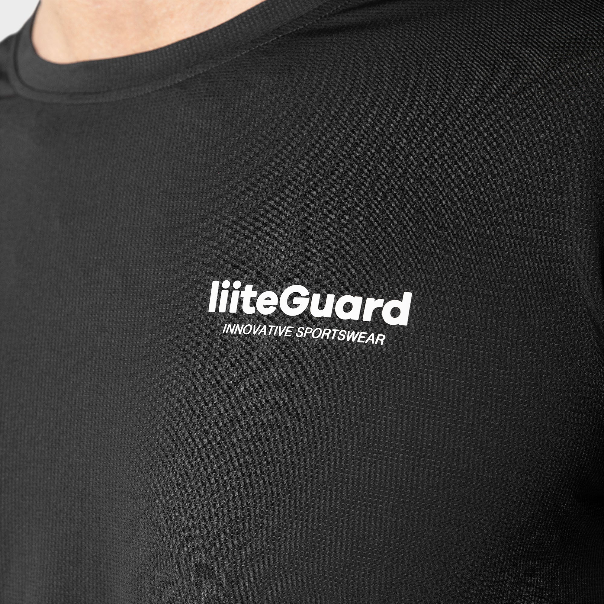 liiteGuard GROUND-TECH T-SHIRT (MEN) T-shirts BLACK
