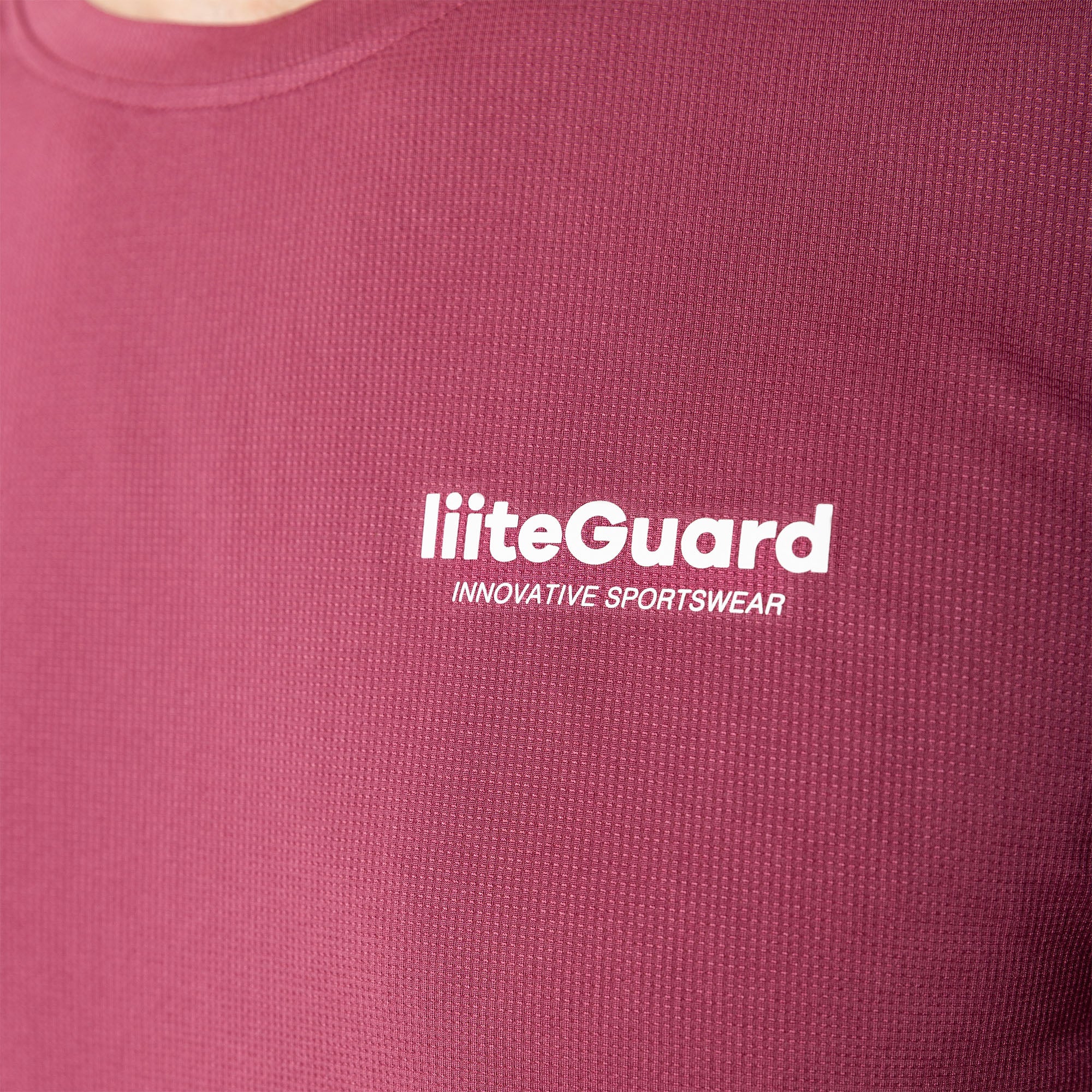 liiteGuard GROUND-TECH T-SHIRT (MEN) T-shirts Bordeaux