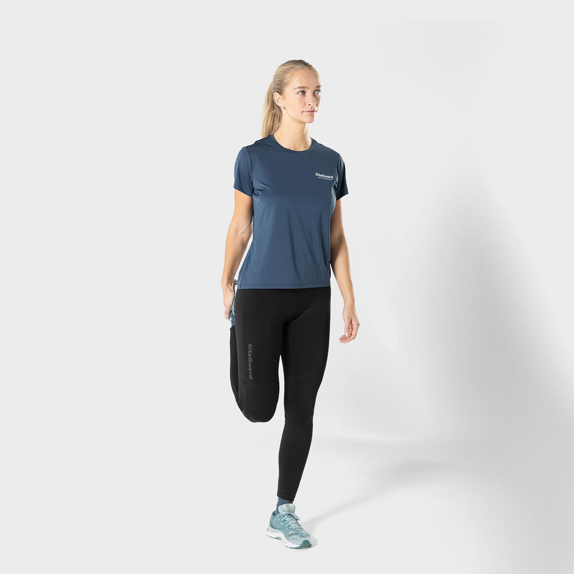 liiteGuard GROUND-TECH T-SHIRT (WOMEN) T-shirts Dark Navy Blue