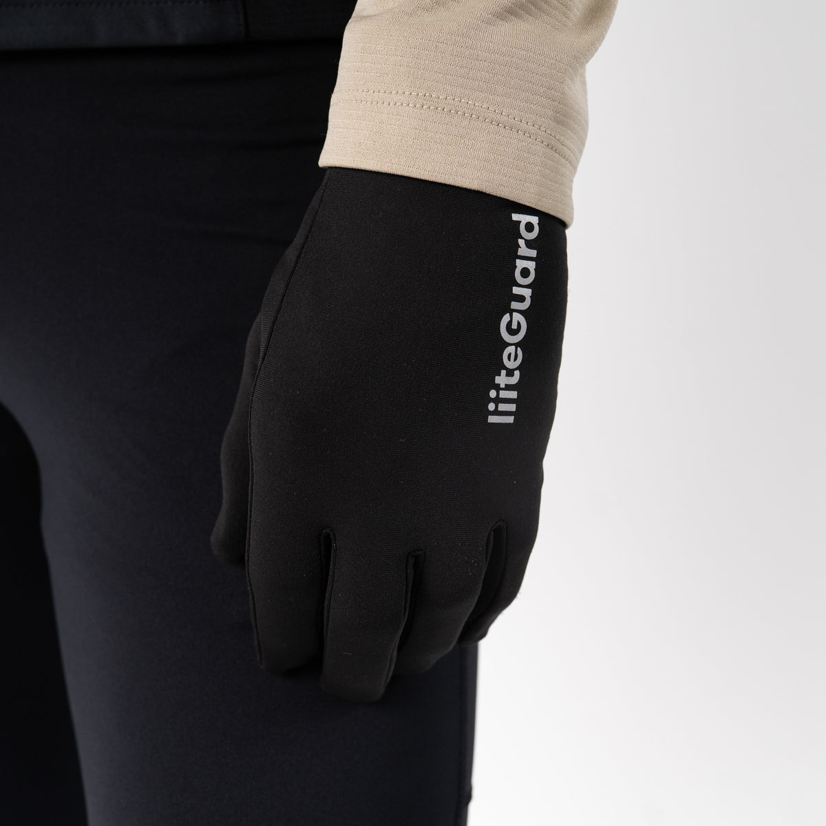 liiteGuard LIGHT RUNNING GLOVE Accessories BLACK
