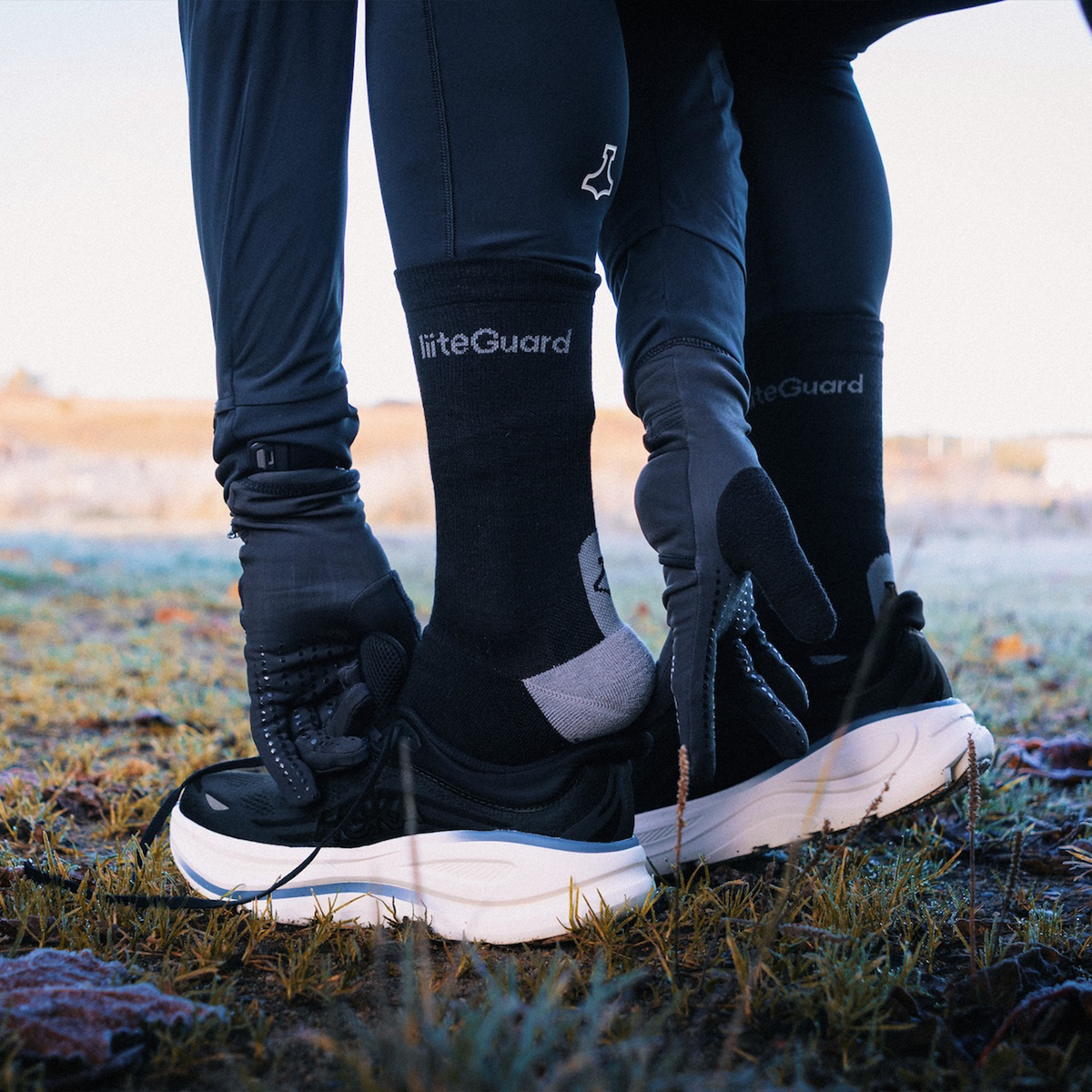 liiteGuard MERINO PRO-TECH SOCK Medium socks BLACK