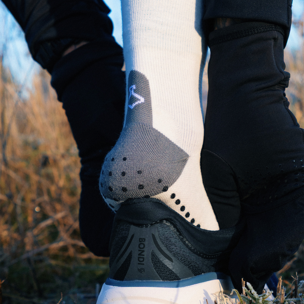 liiteGuard MERINO PRO-TECH SOCK Medium socks Off White