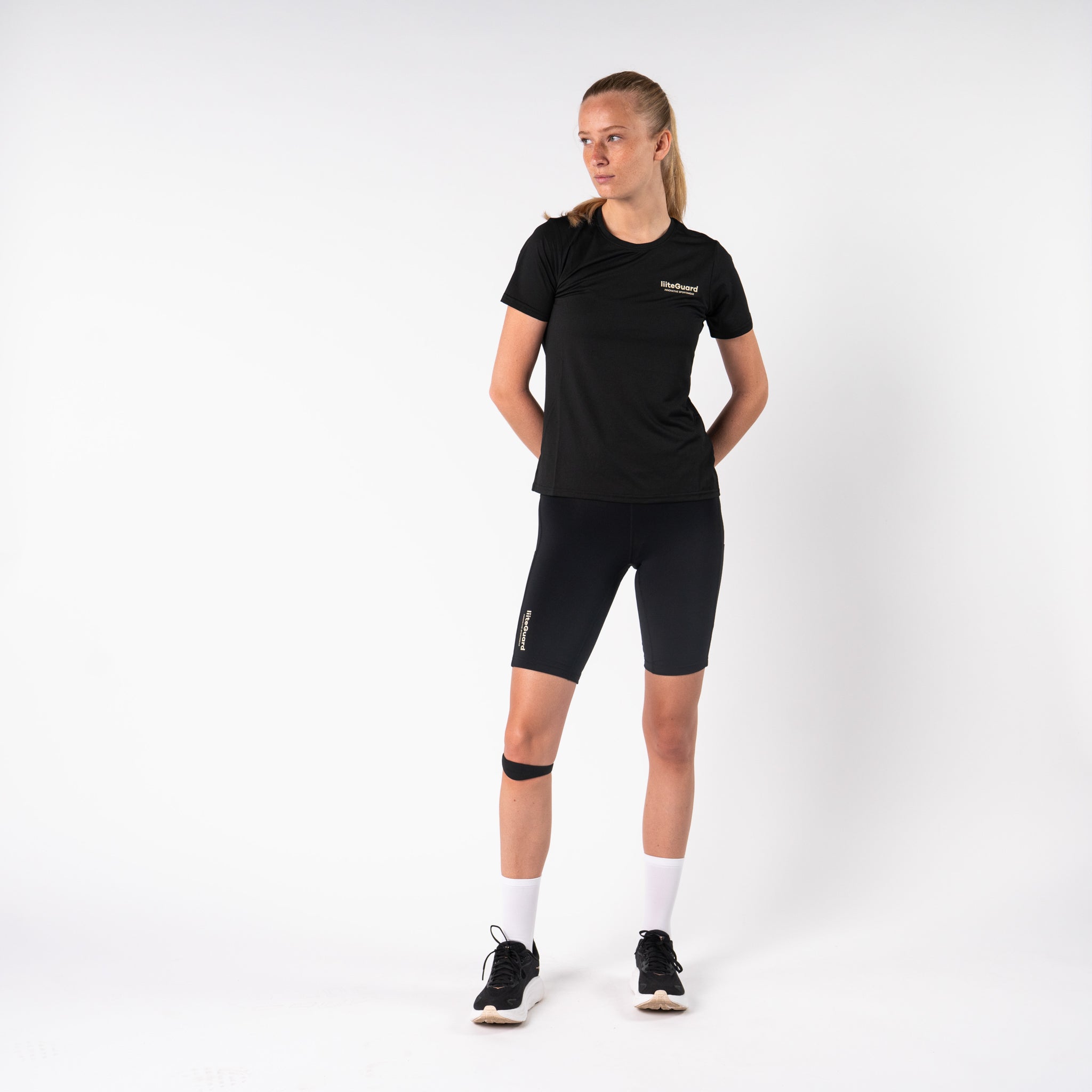 liiteGuard POINT-GUARD KNEE STRAP Accessories BLACK