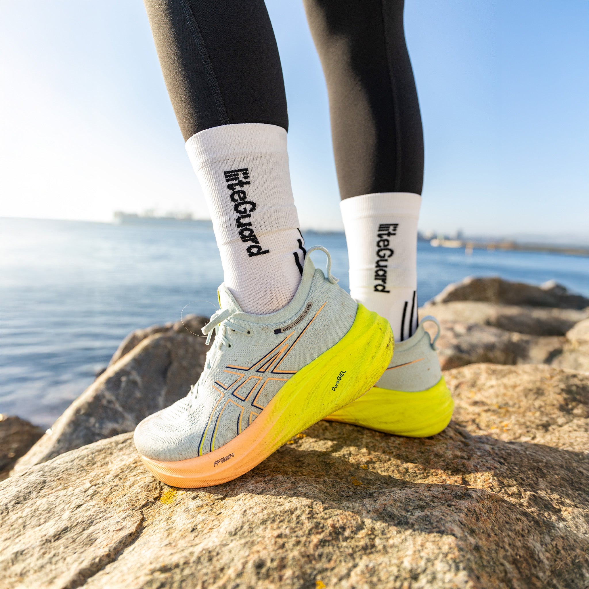 liiteGuard PRO-TECH LG SOCK Medium socks WHITE