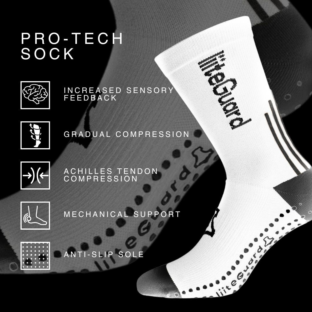 liiteGuard PRO-TECH LG SOCK Medium socks WHITE