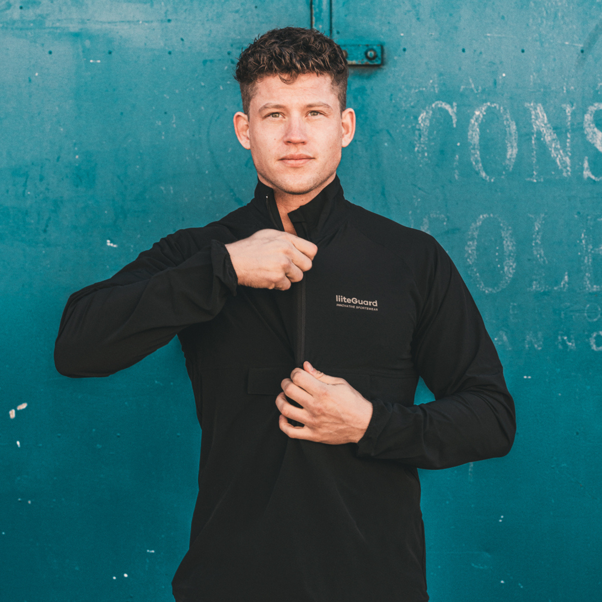 liiteGuard RE-LIITE ANORAK (UNISEX) Anorak BLACK