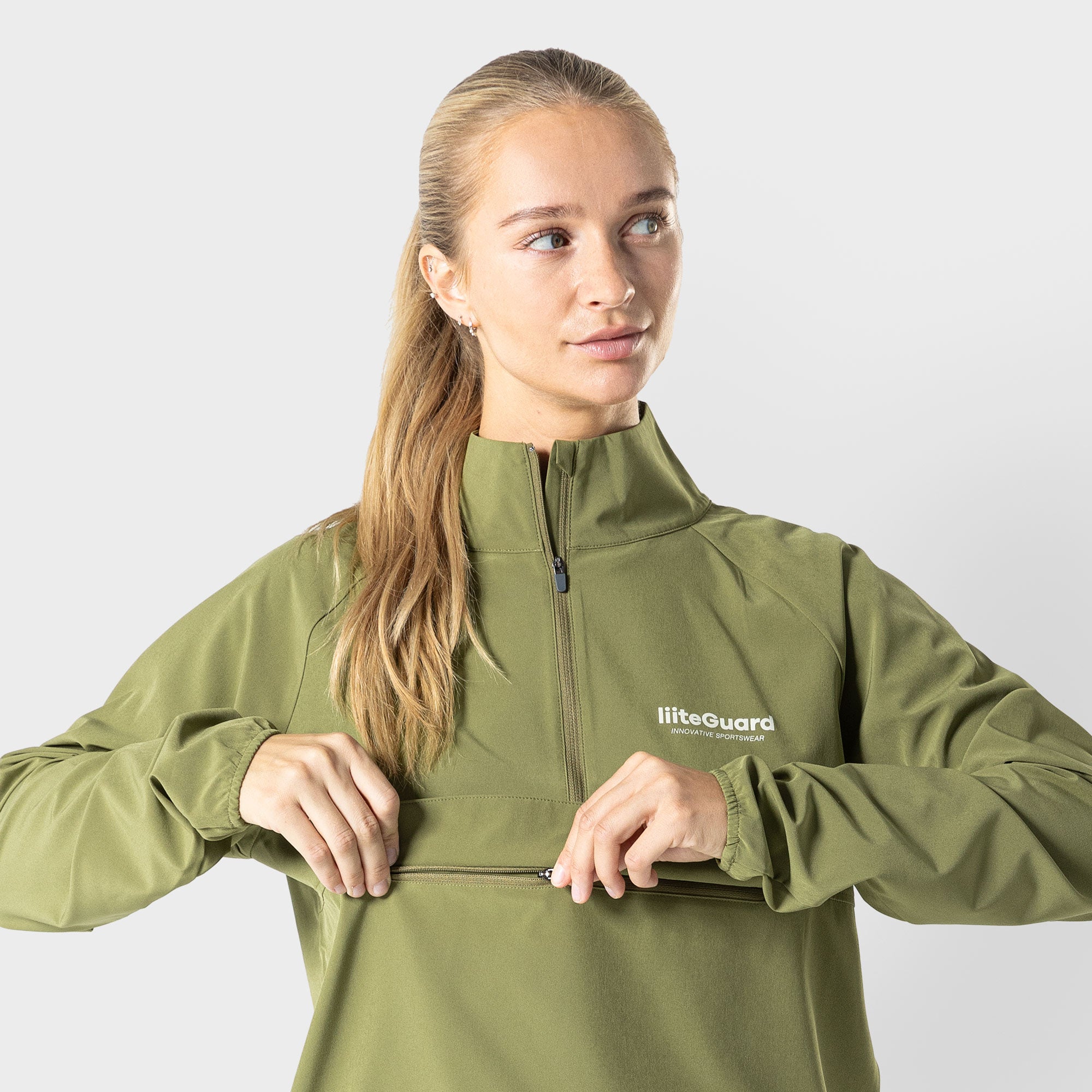 liiteGuard RE-LIITE ANORAK (UNISEX) Anorak Dusty Green