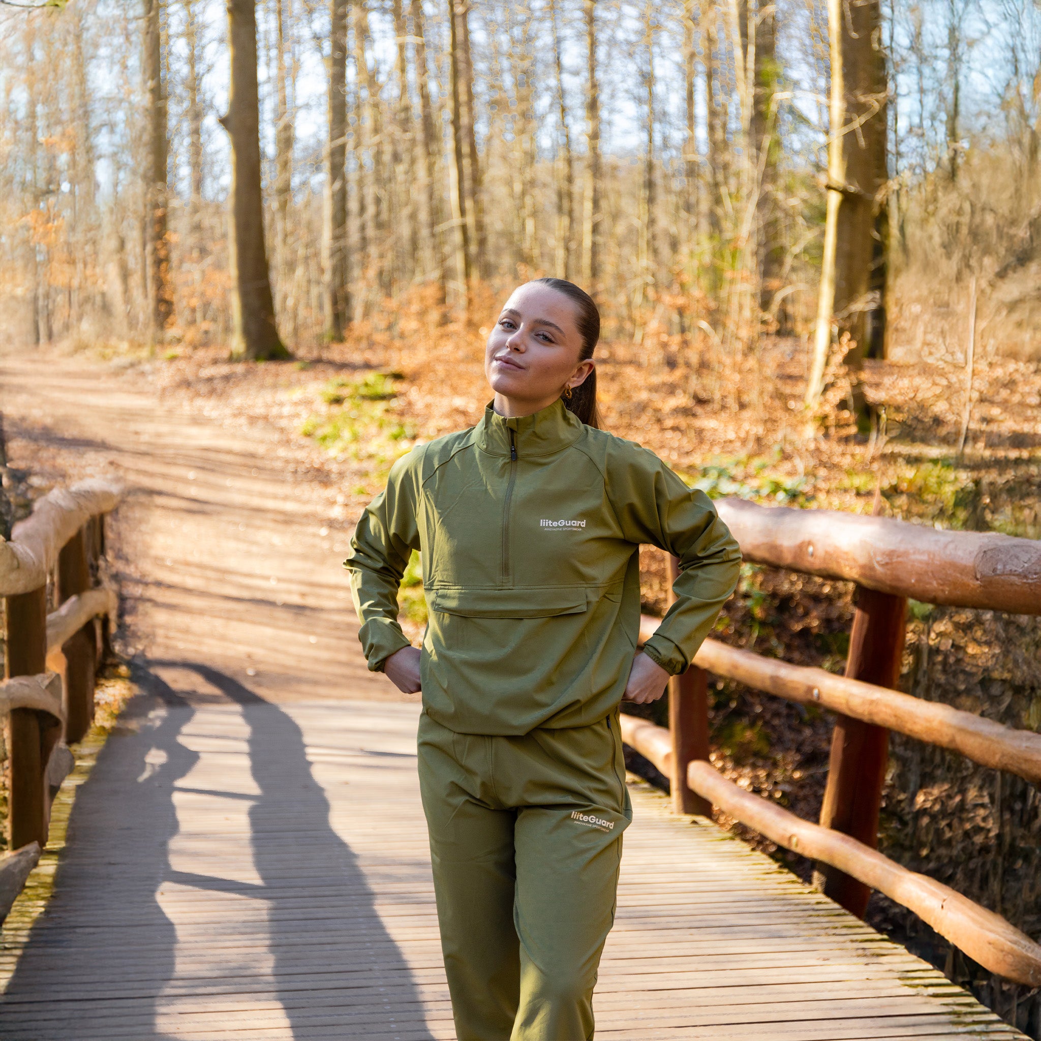 liiteGuard RE-LIITE ANORAK (UNISEX) Anorak Dusty Green