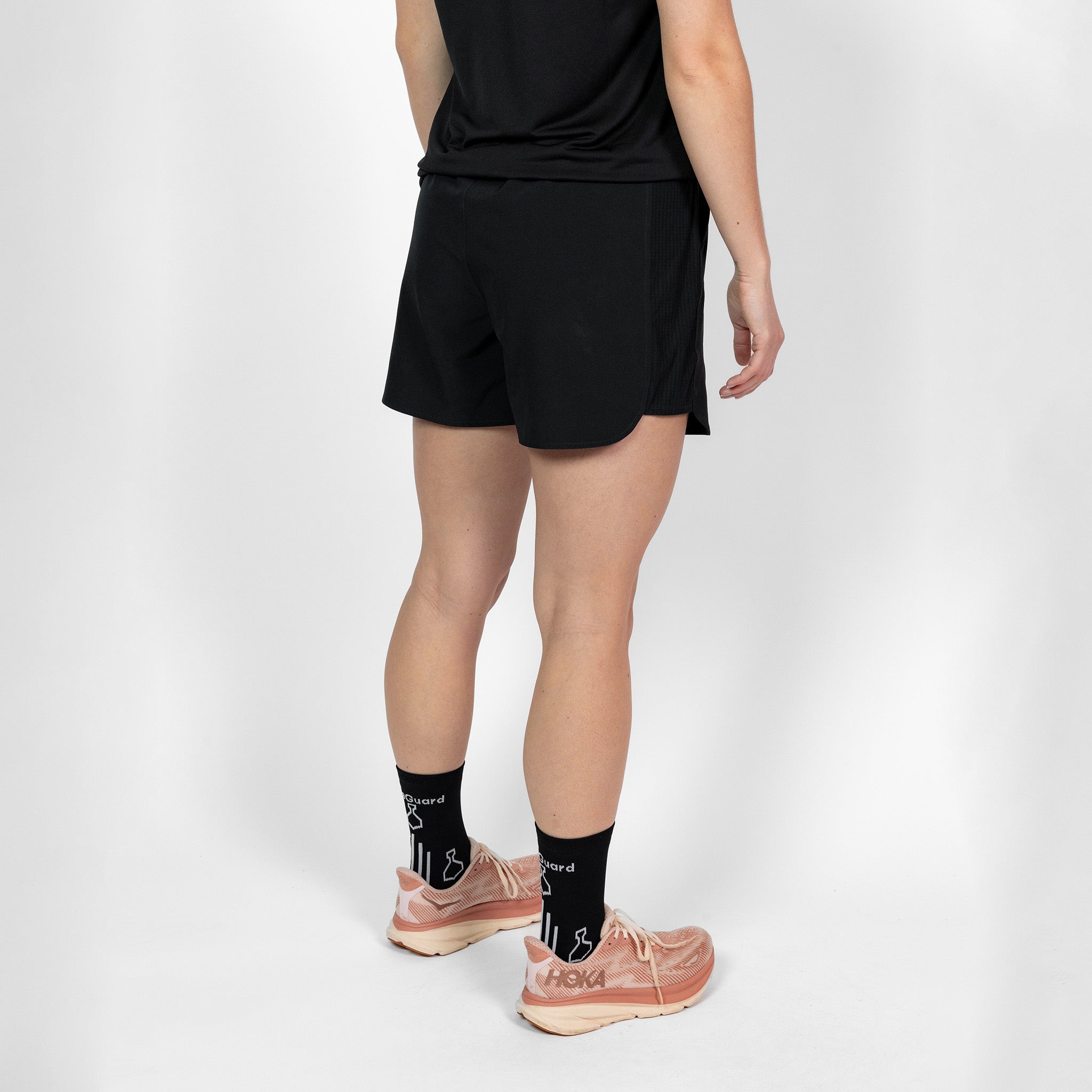 liiteGuard RE-LIITE HIGH WAIST SHORTS (WOMEN) Shorts BLACK