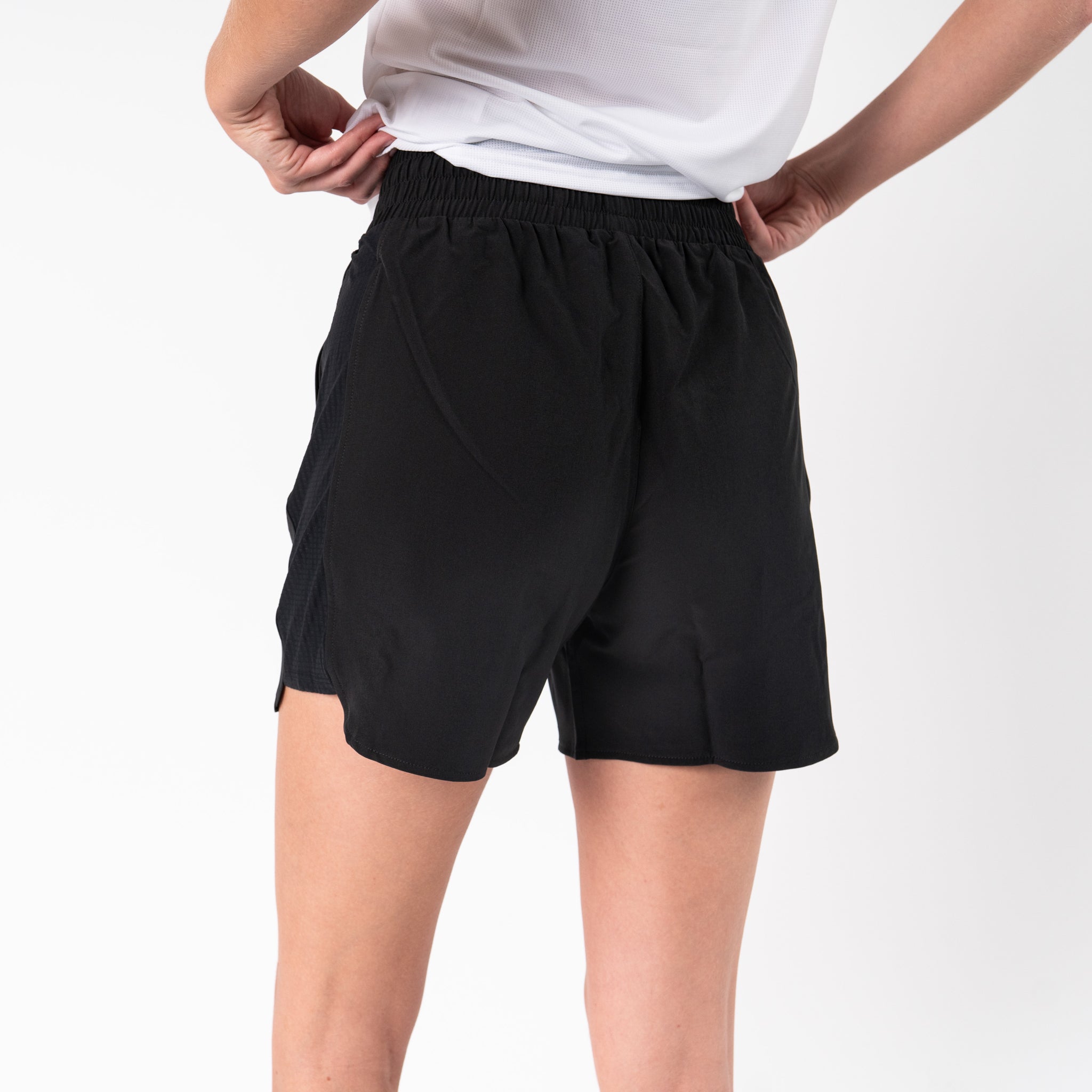 liiteGuard RE-LIITE HIGH WAIST SHORTS (WOMEN) Shorts BLACK