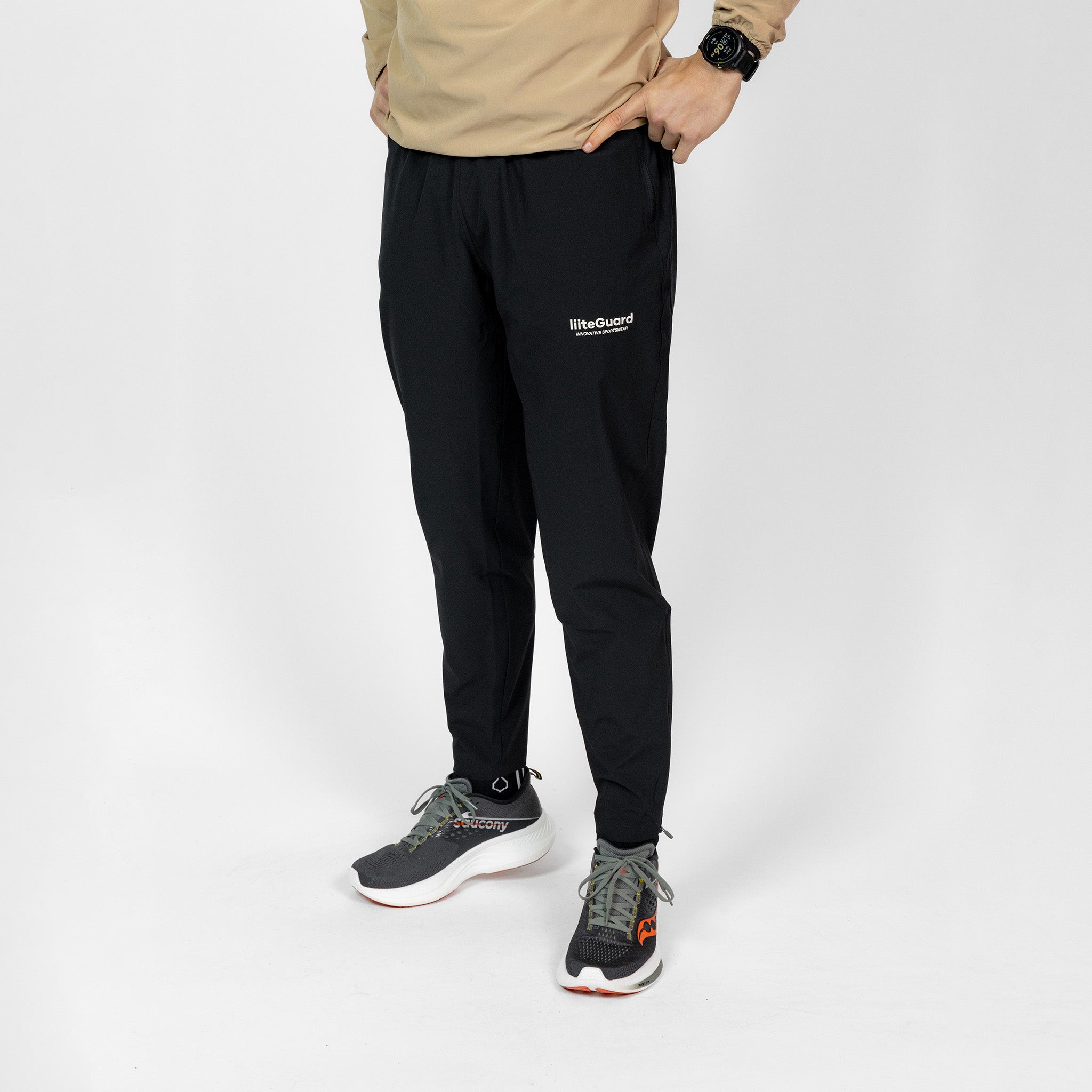 liiteGuard RE-LIITE LONG PANTS (MEN) Trousers BLACK