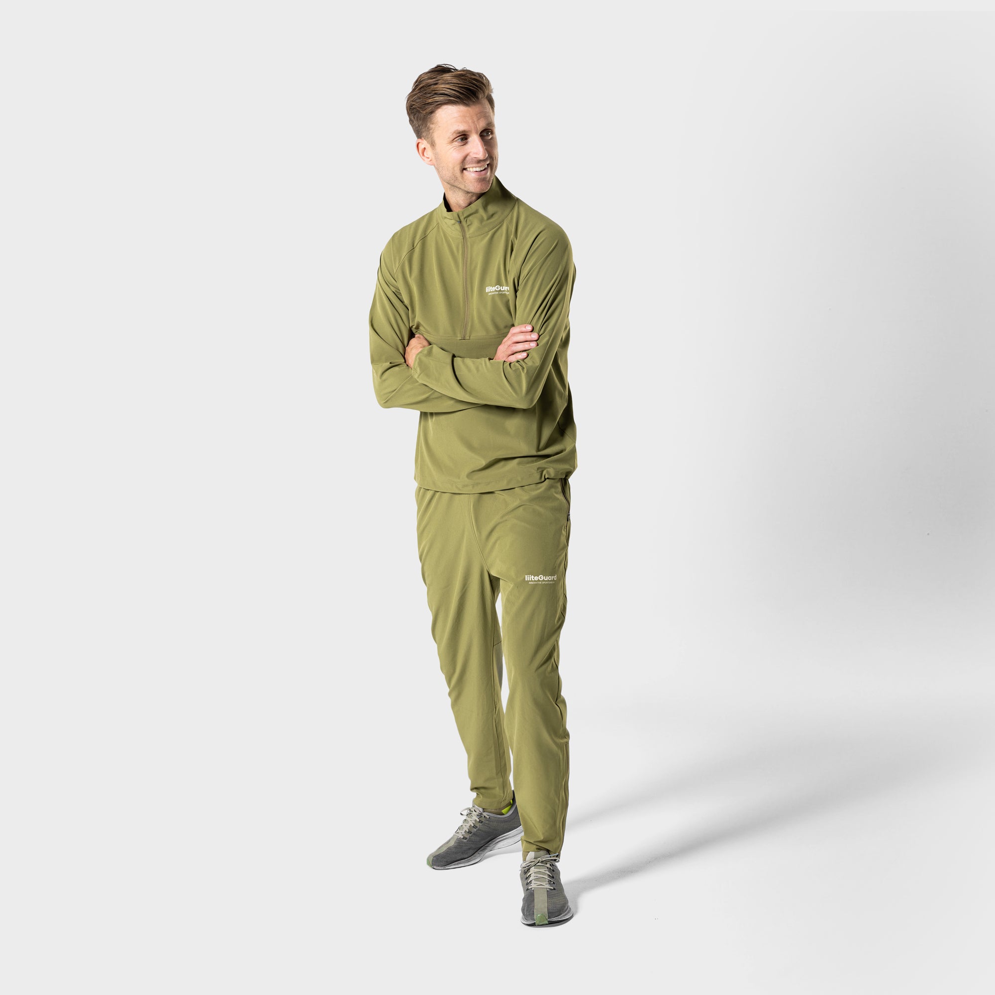 liiteGuard RE-LIITE LONG PANTS (MEN) Trousers Dusty Green