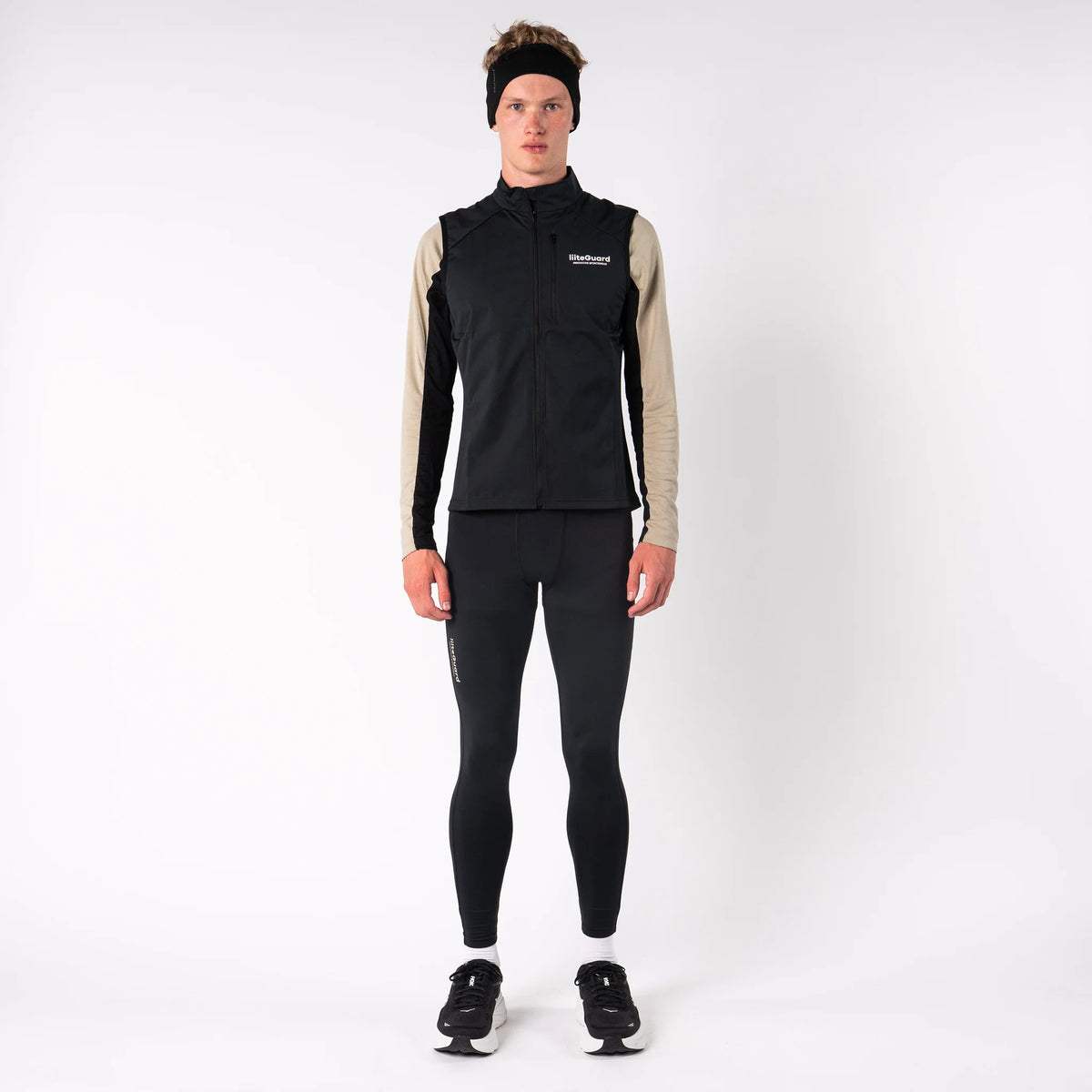 liiteGuard RUNNING HEADBAND Headband BLACK
