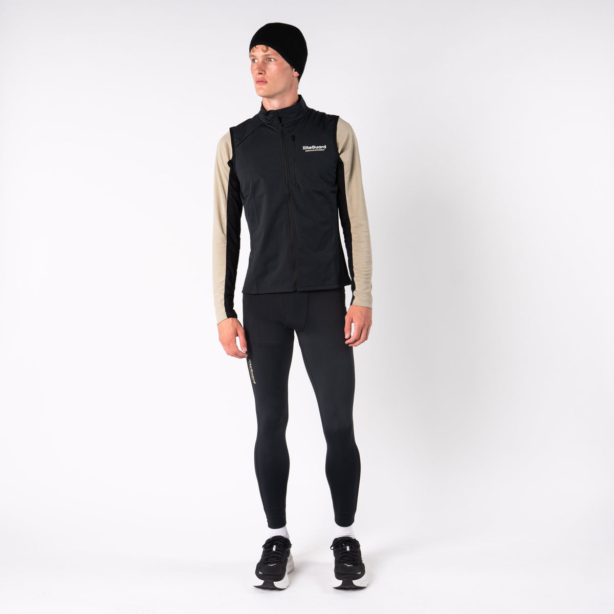liiteGuard RUNNING MERINO BEANIE Accessories BLACK