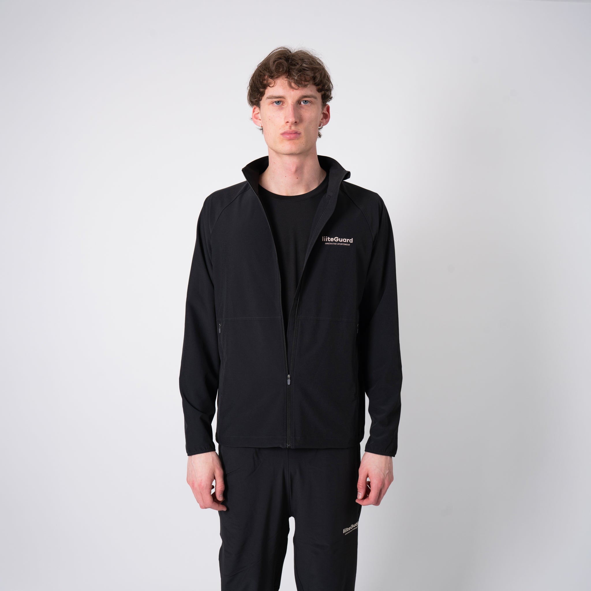 liiteGuard RE-LIITE FULL ZIP (MEN) Jacket BLACK