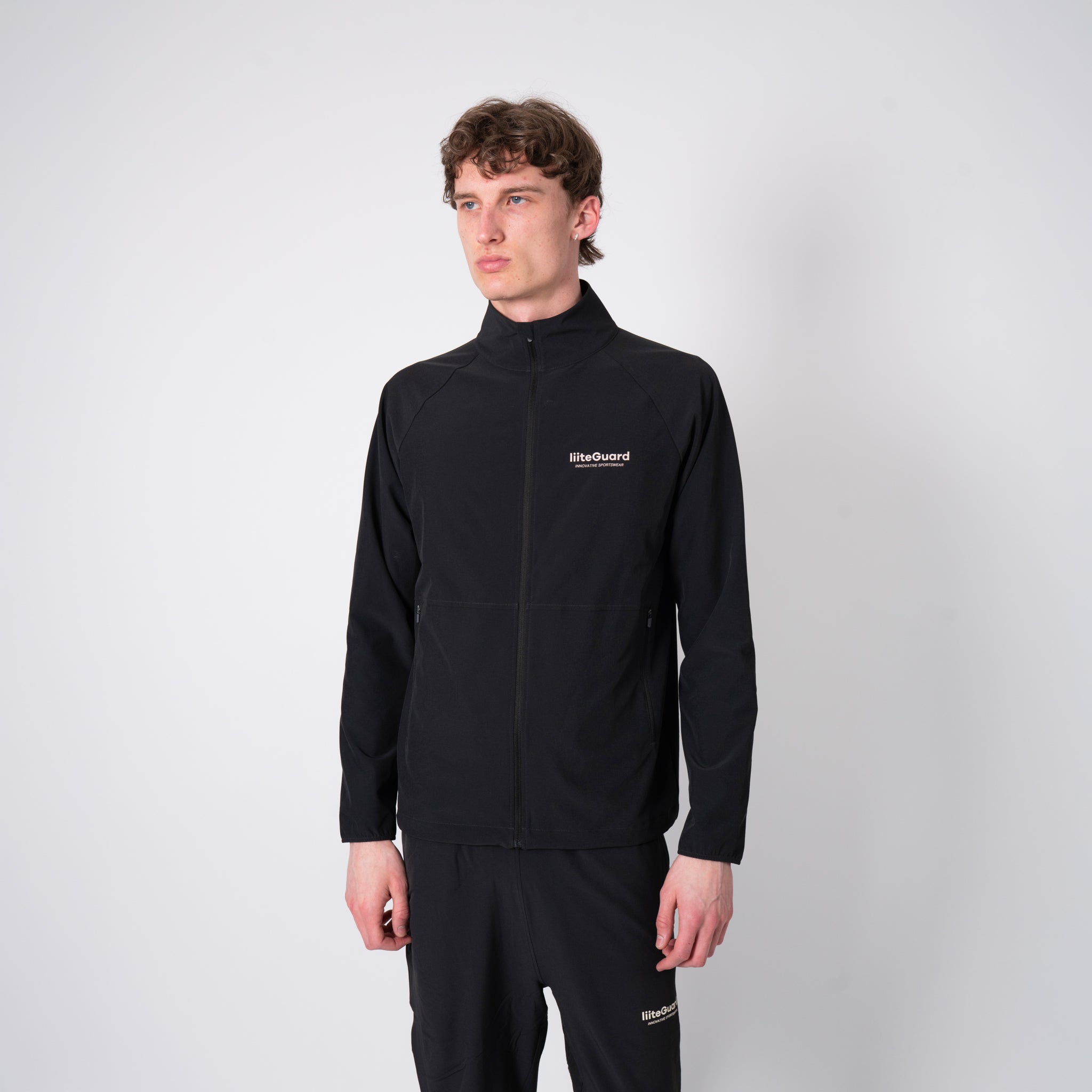 liiteGuard RE-LIITE FULL ZIP (MEN) Jacket BLACK