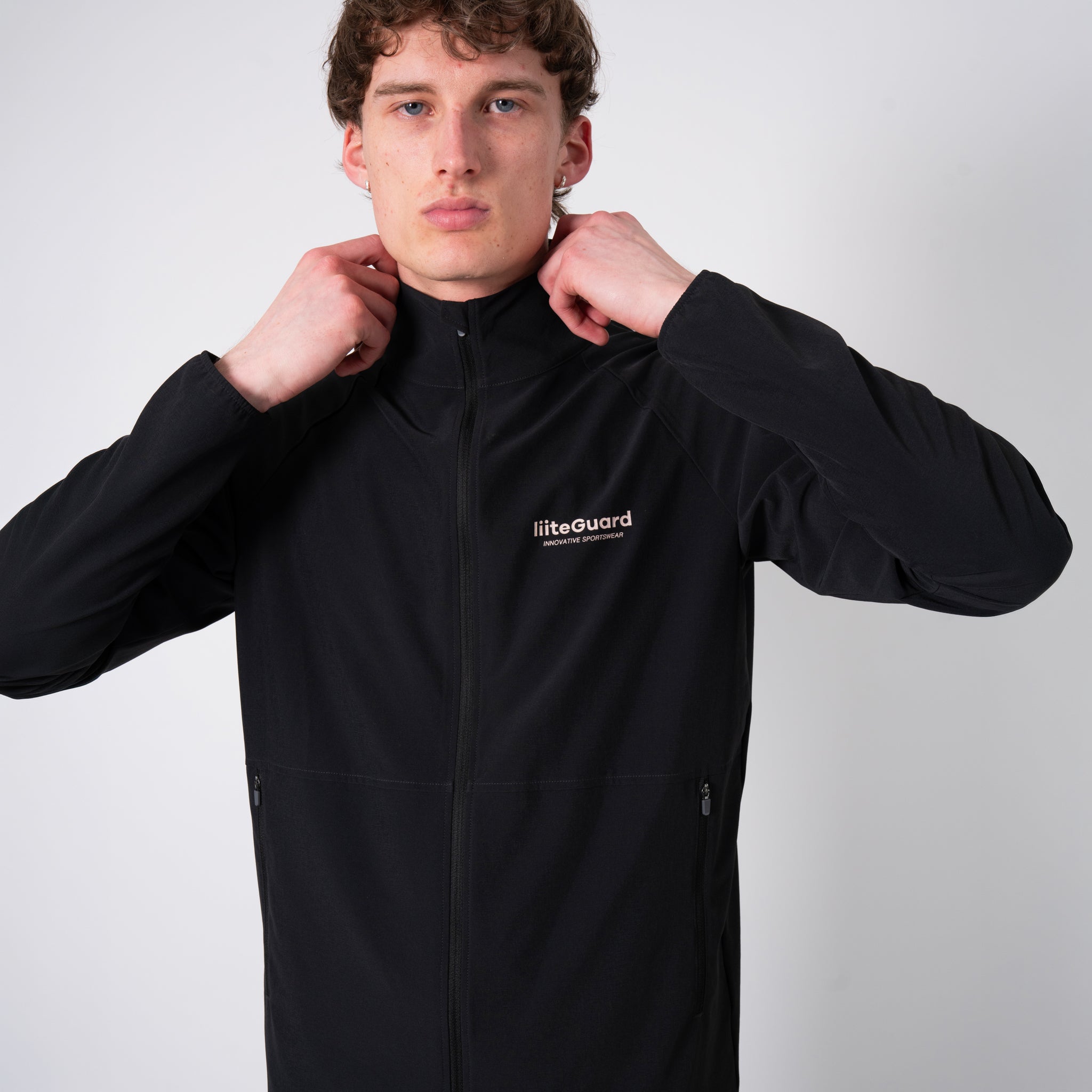 liiteGuard RE-LIITE FULL ZIP (MEN) Jacket BLACK