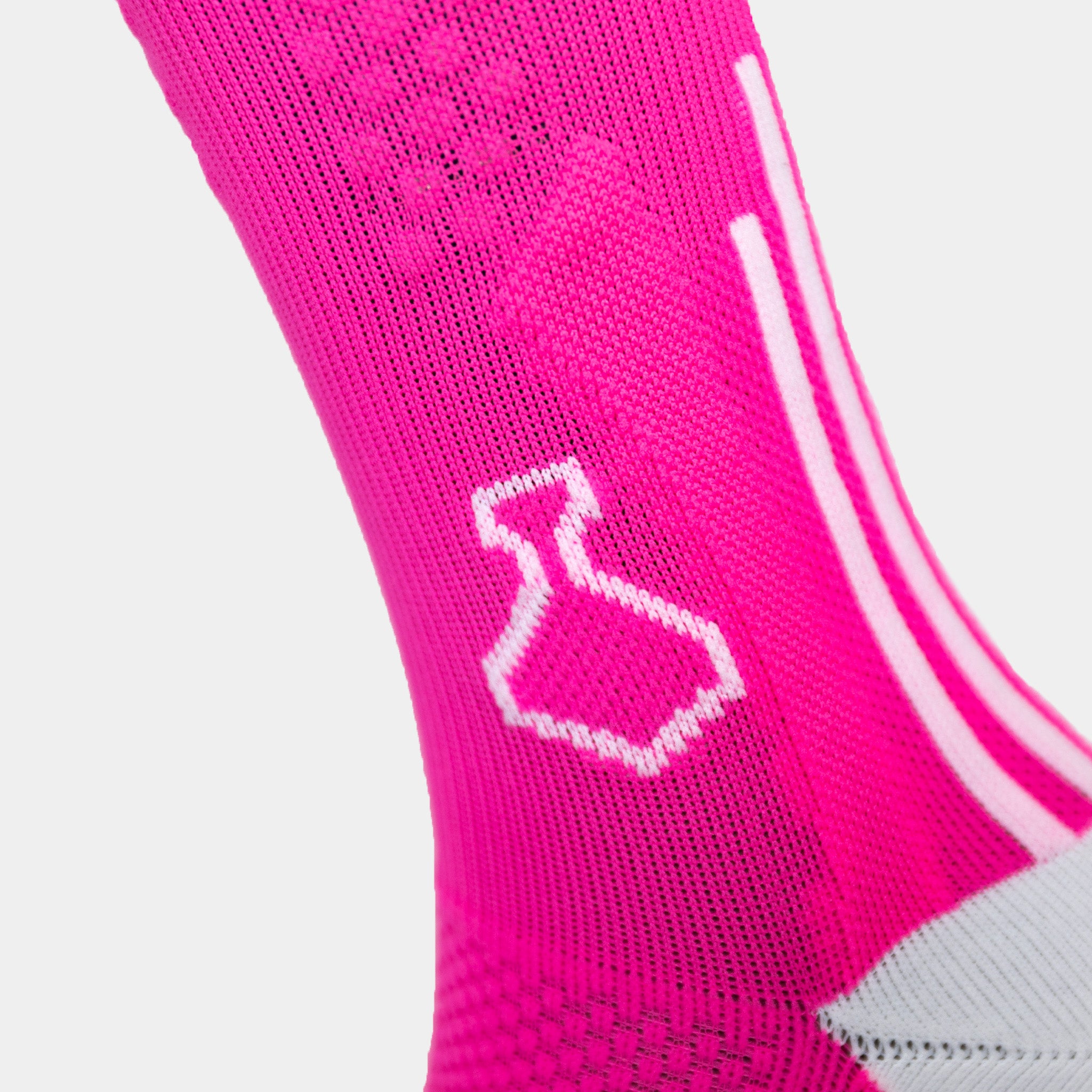 liiteGuard SHIN-TECH GRIP RUNNING SOCK Long socks PINK
