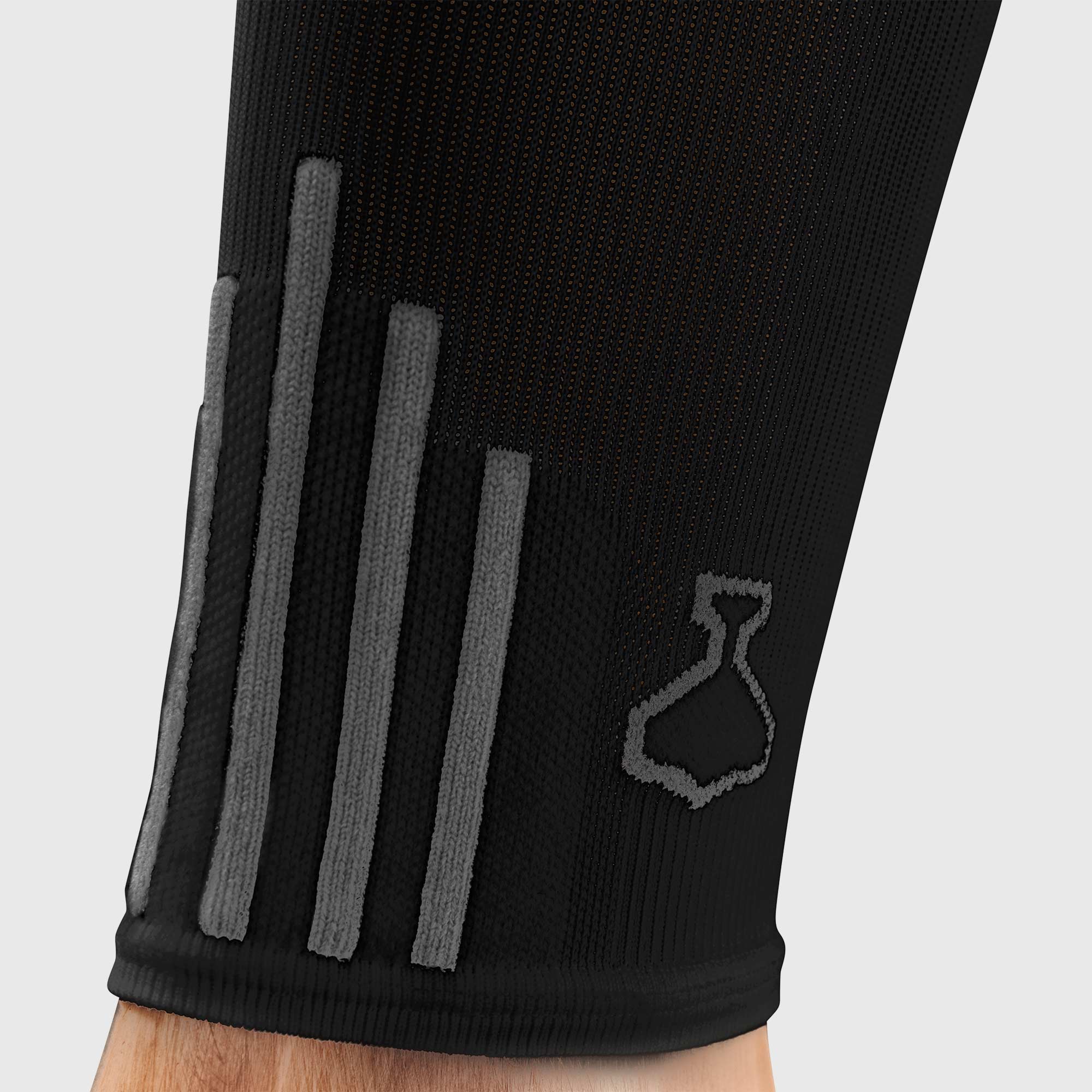liiteGuard SHIN-TECH COMPRESSION CALF SLEEVE Leg sleeve BLACK
