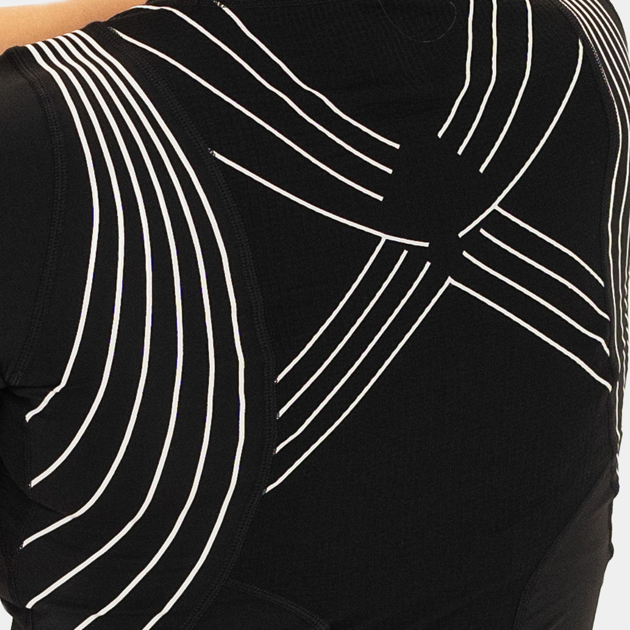liiteGuard SPINE-TECH BASELAYER SS (WOMEN) Baselayer BLACK