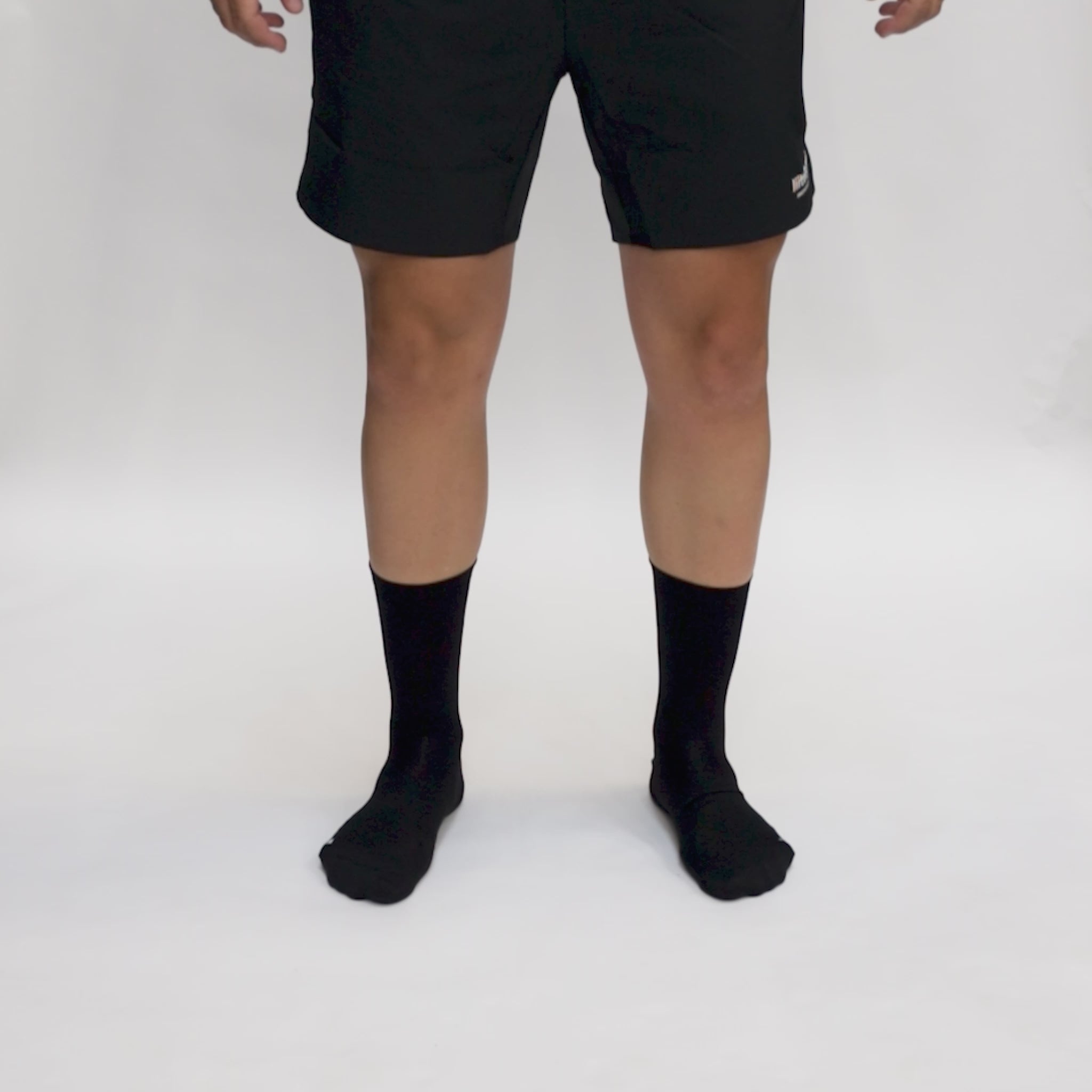 liiteGuard HYPERLIGHT CREW SOCK 2-PACK Medium socks BLACK