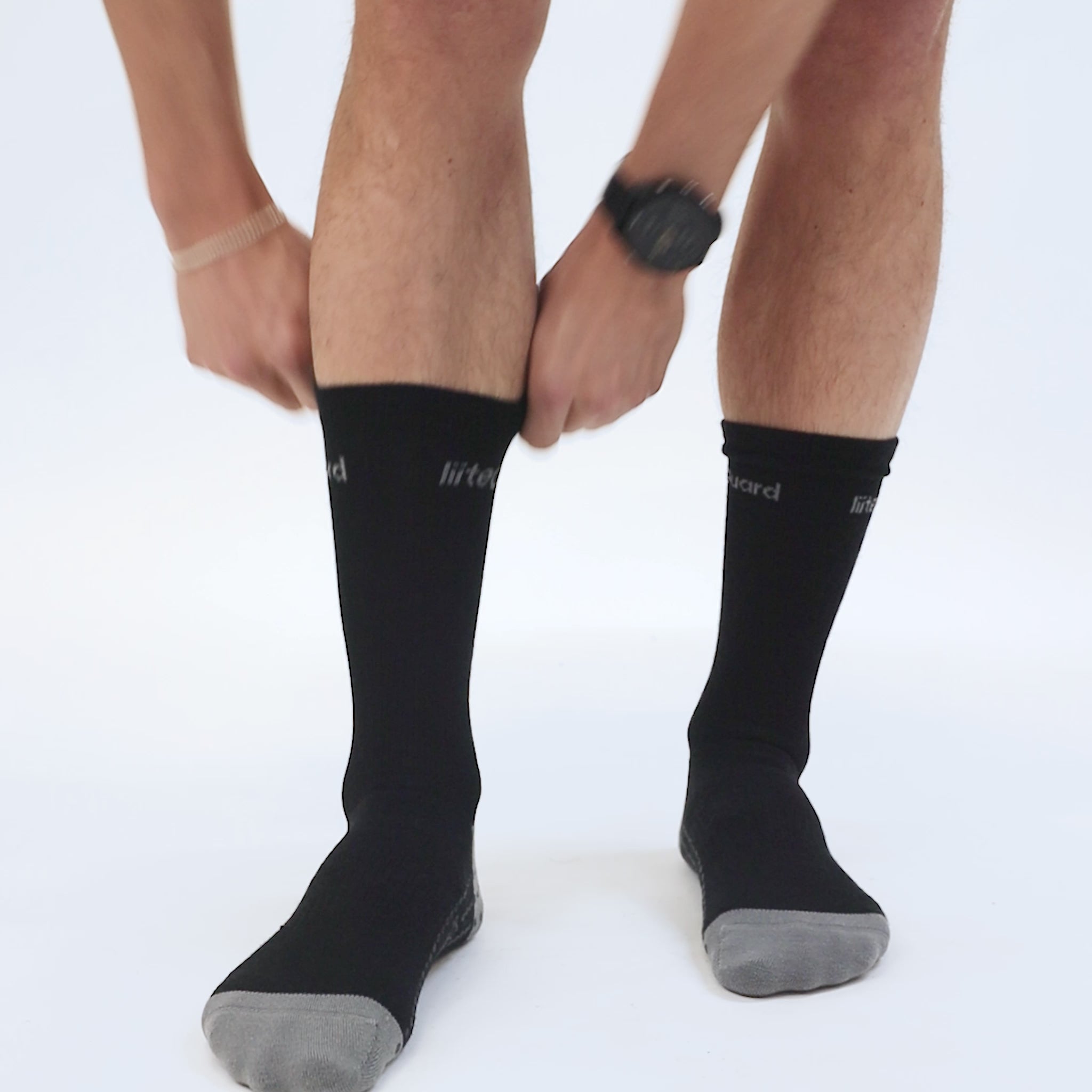 liiteGuard MERINO PRO-TECH SOCK Medium socks BLACK
