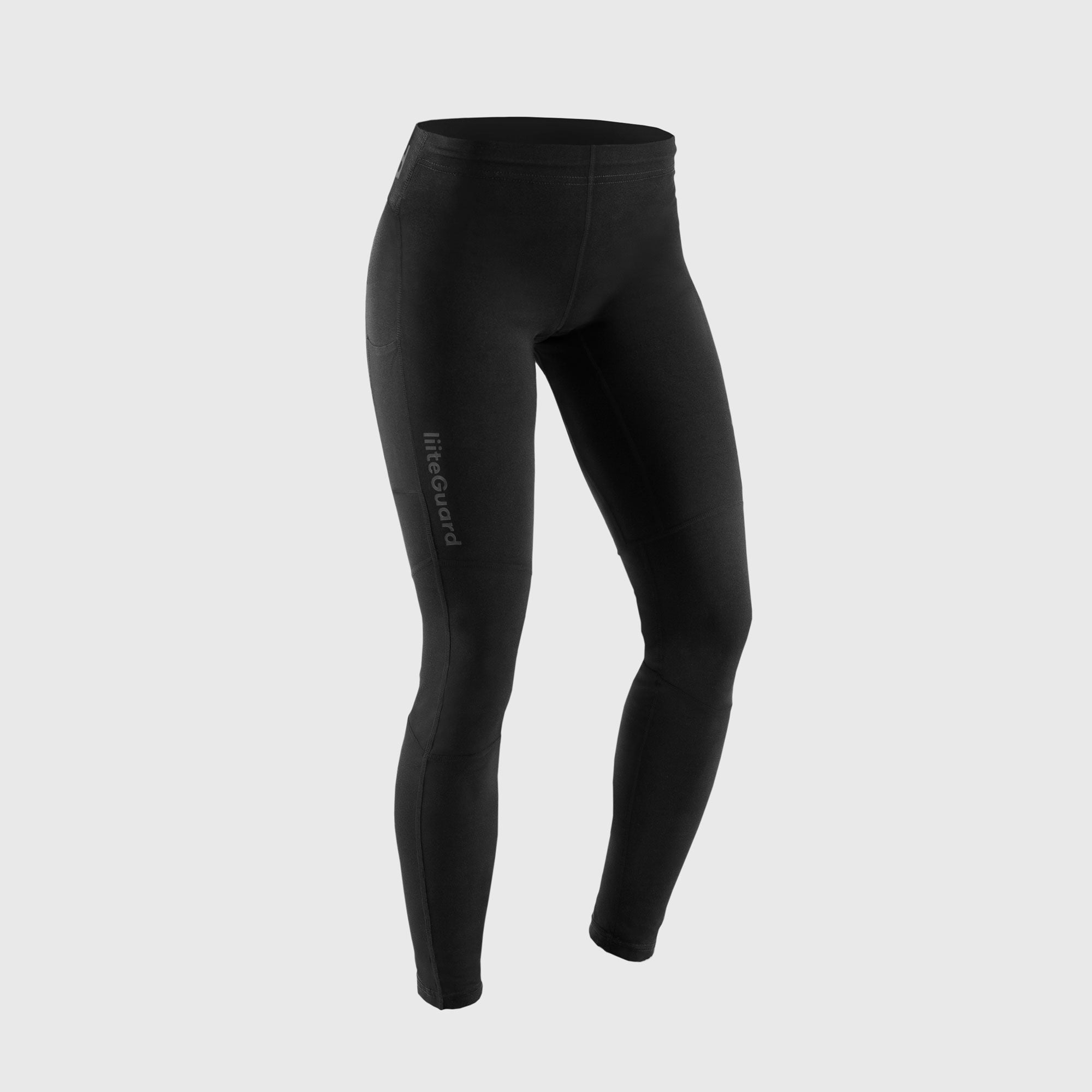 liiteGuard GLU-TECH HOT LONG TIGHTS (WOMEN) Long tights BLACK