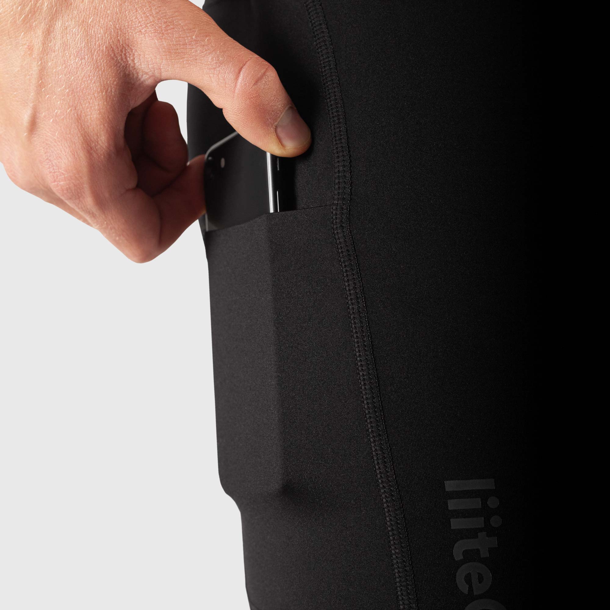 liiteGuard GLU-TECH SHORT TIGHTS (MEN) Short tights BLACK